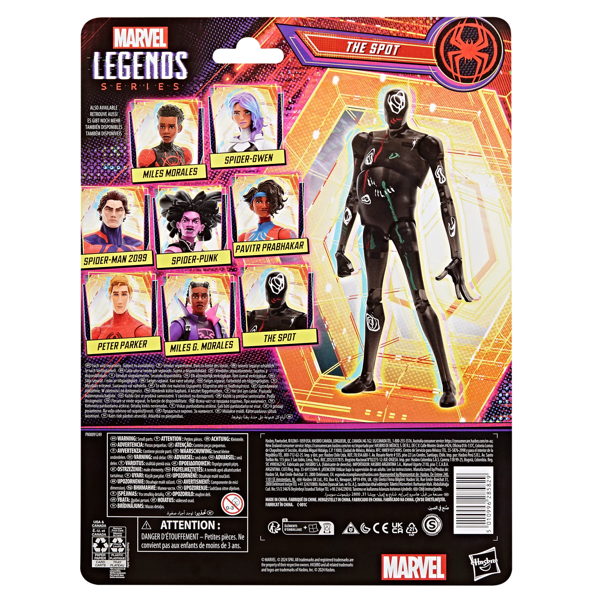 Marvel Legends Across The Spider-Verse The Spot - Image 3