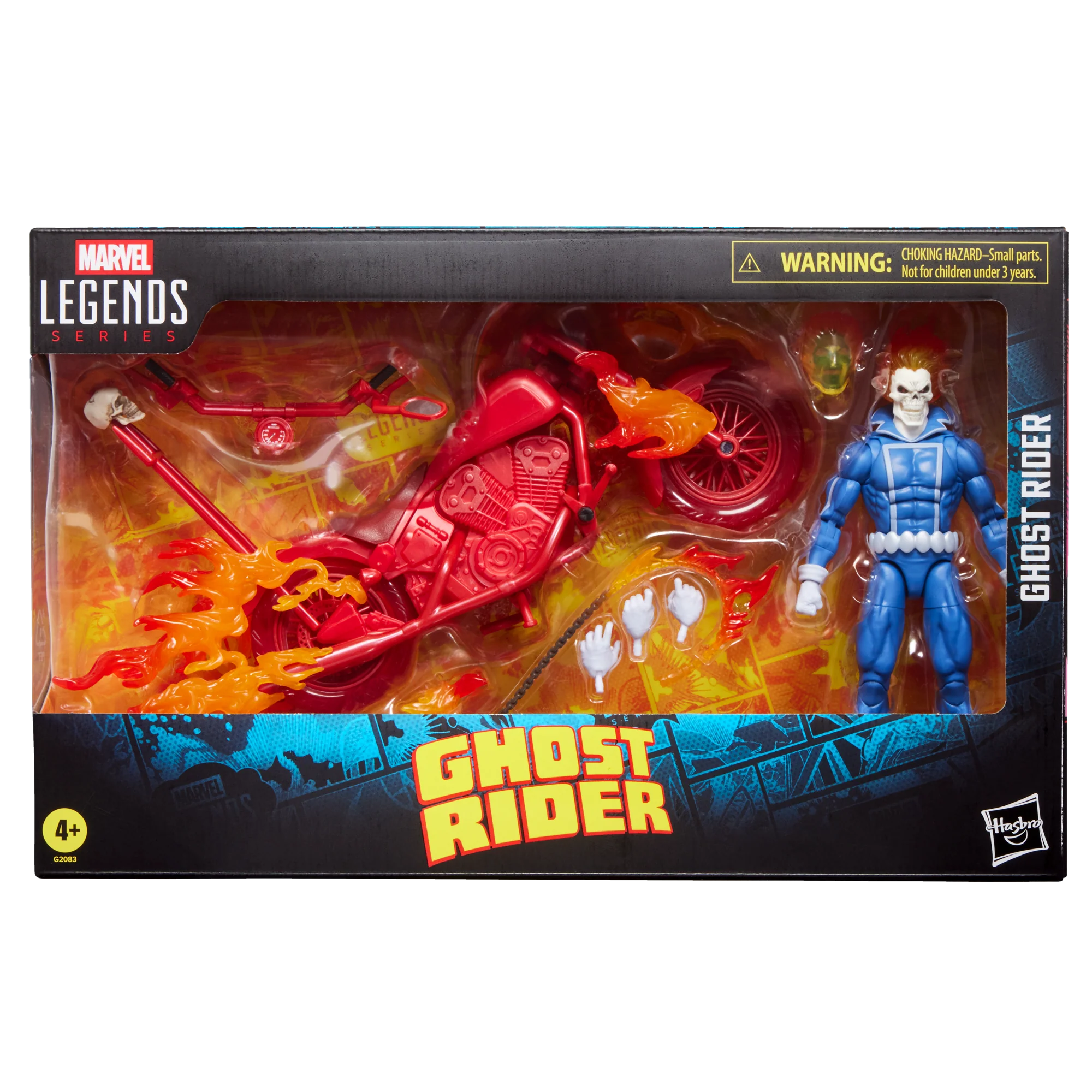 Marvel Legends Deluxe Ghost Rider & Flaming Motorcycle