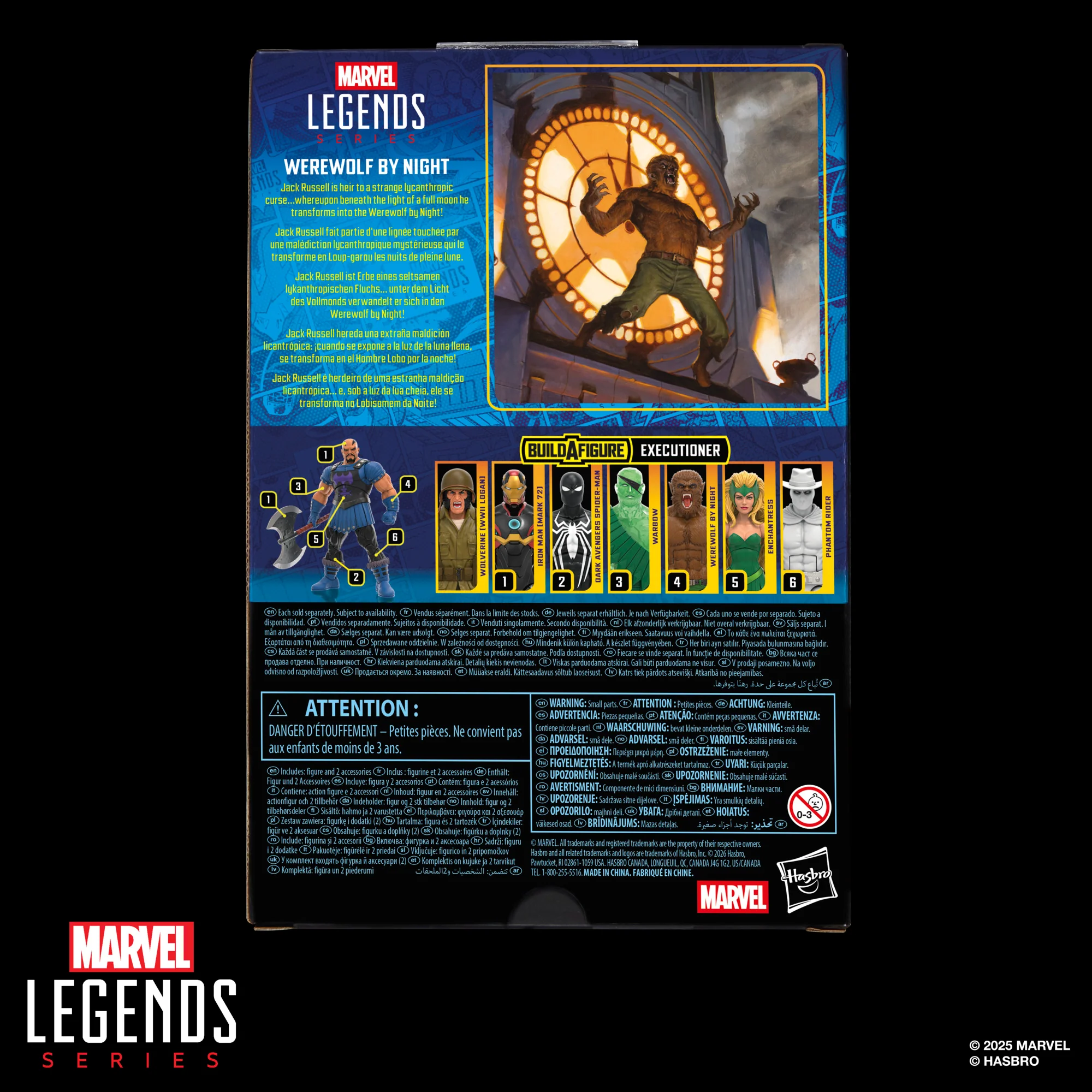 Marvel Legends (Executioner Series) Werewolf By Night - Image 5