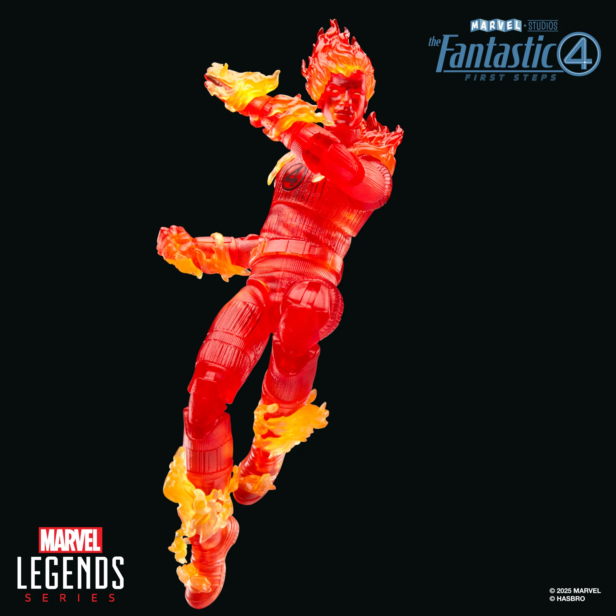 Marvel Legends (Fantastic 4 First Steps) Human Torch - Image 5