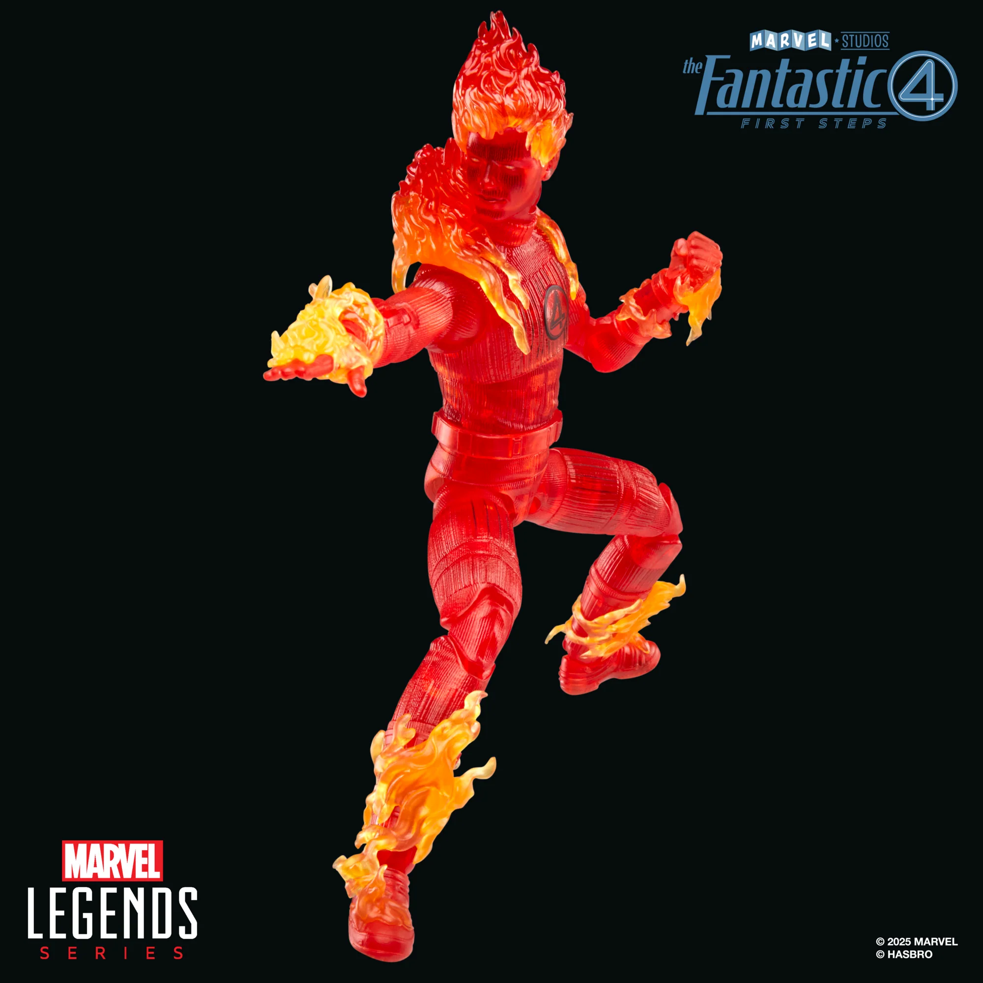 Marvel Legends (Fantastic 4 First Steps) Human Torch - Image 6