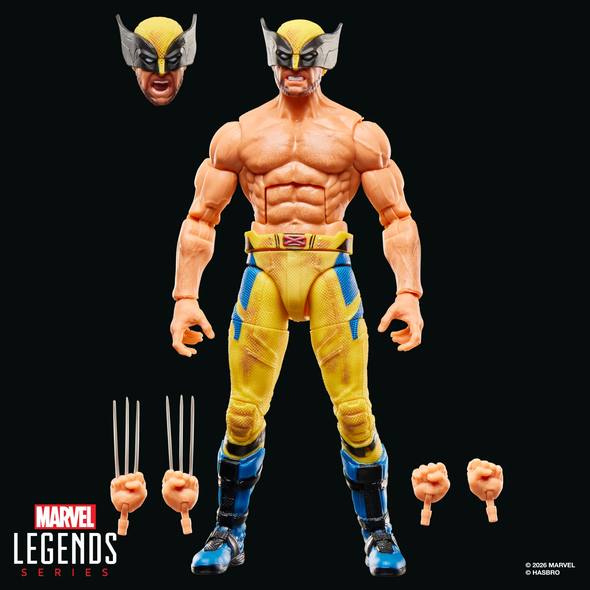 PRE-ORDER Marvel Legends Deadpool & Wolverine (Shirtless) Wolverine - Image 11