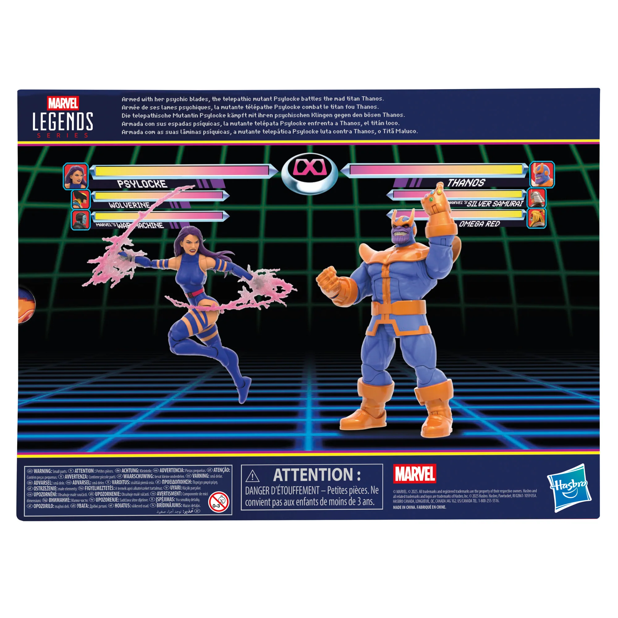 Marvel Legends Gamerverse Psylocke Vs Thanos - Image 2