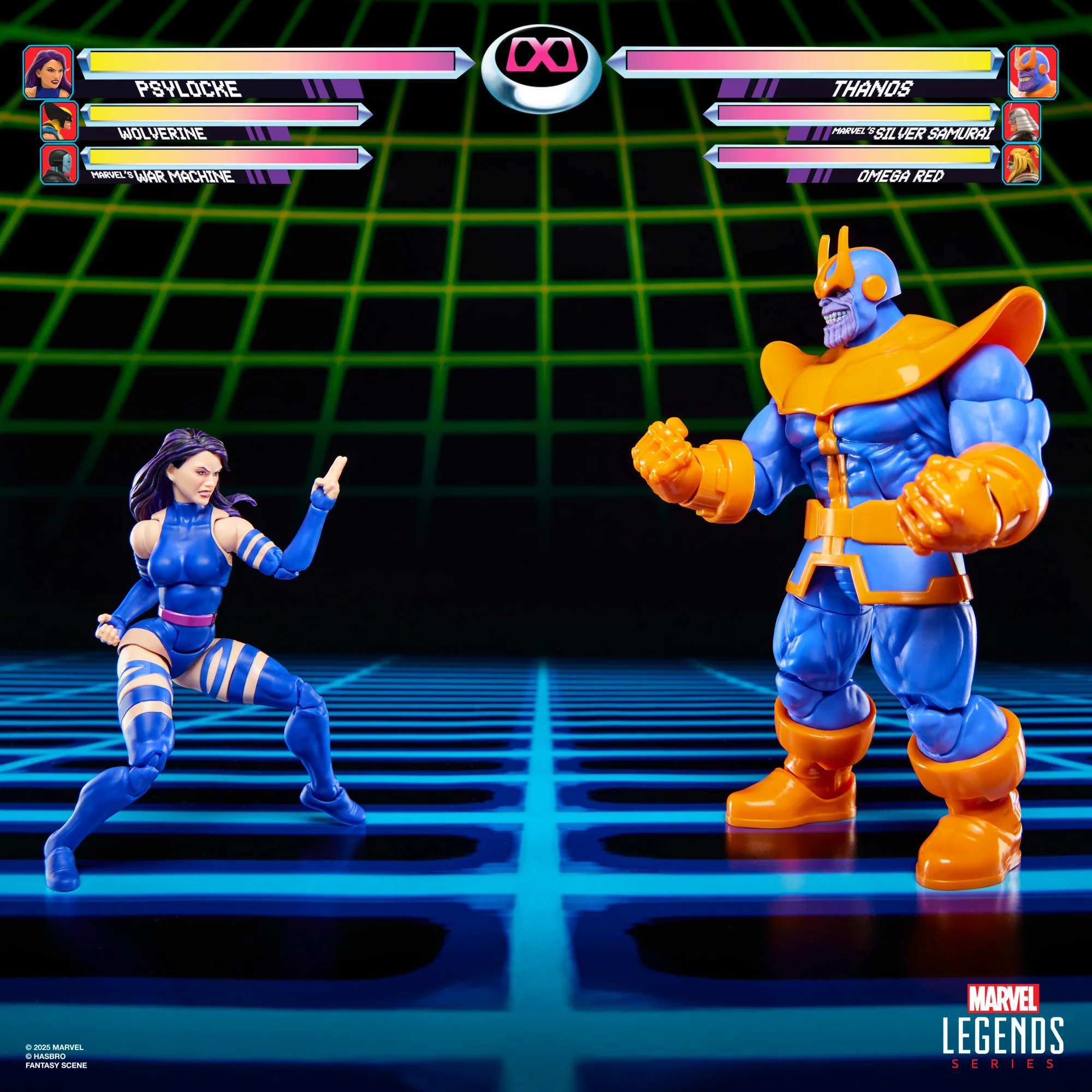 Marvel Legends Gamerverse Psylocke Vs Thanos - Image 3