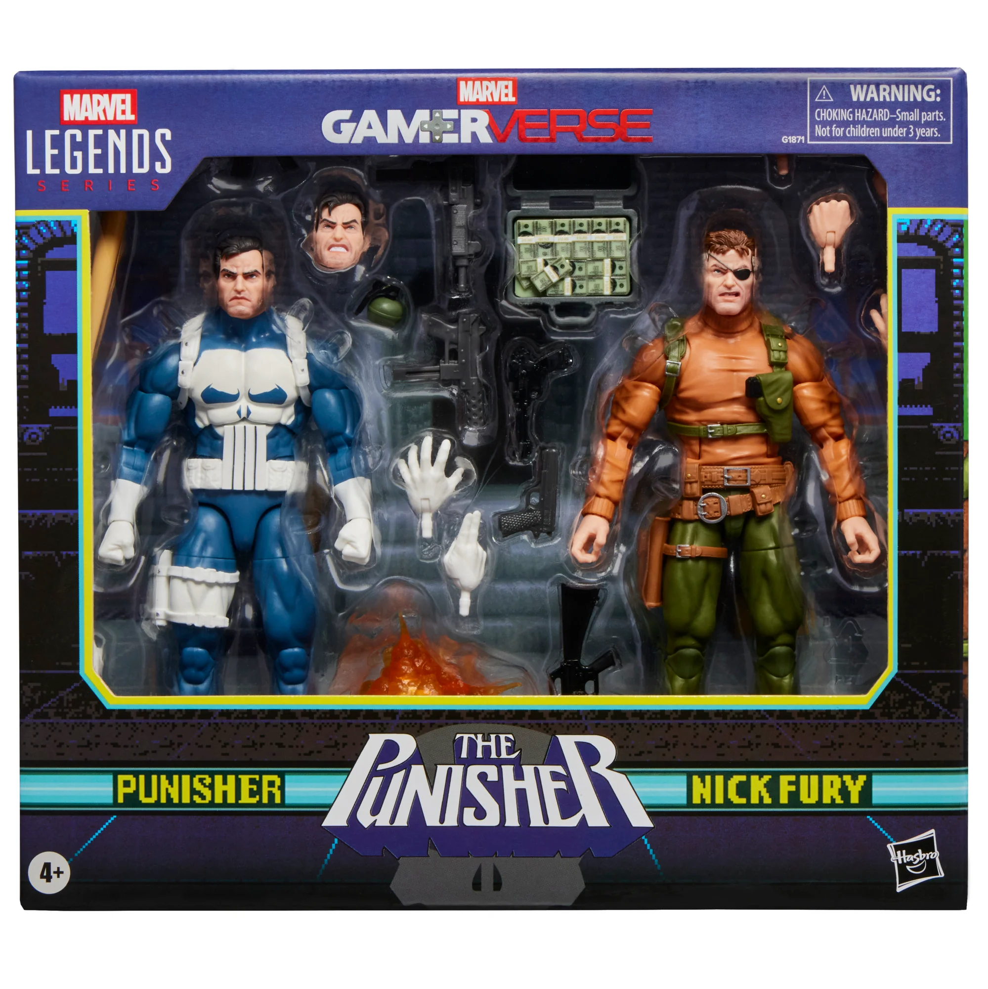 Marvel Legends Gamerverse Punisher & Nick Fury