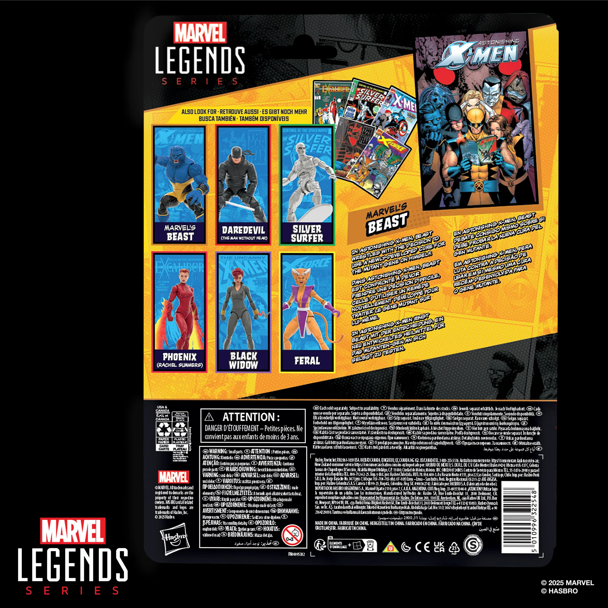 Marvel Legends Mini Comic Wave 2 Astonishing X-Men Beast - Image 3