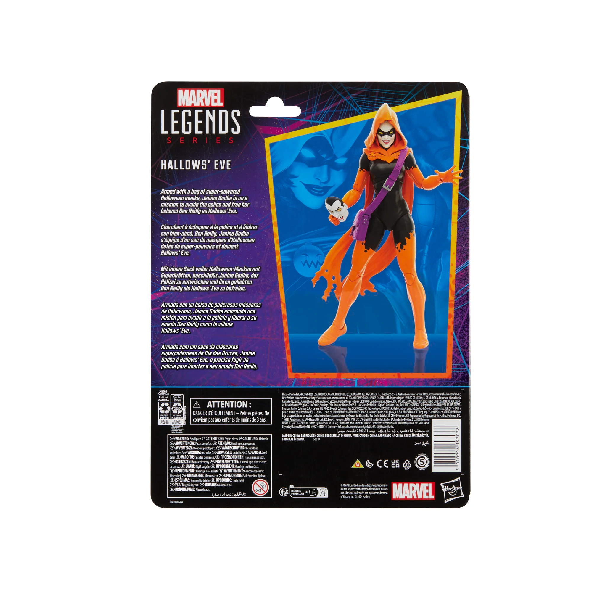 Marvel Legends Spider-Man Retro Hallows' Eve - Image 3