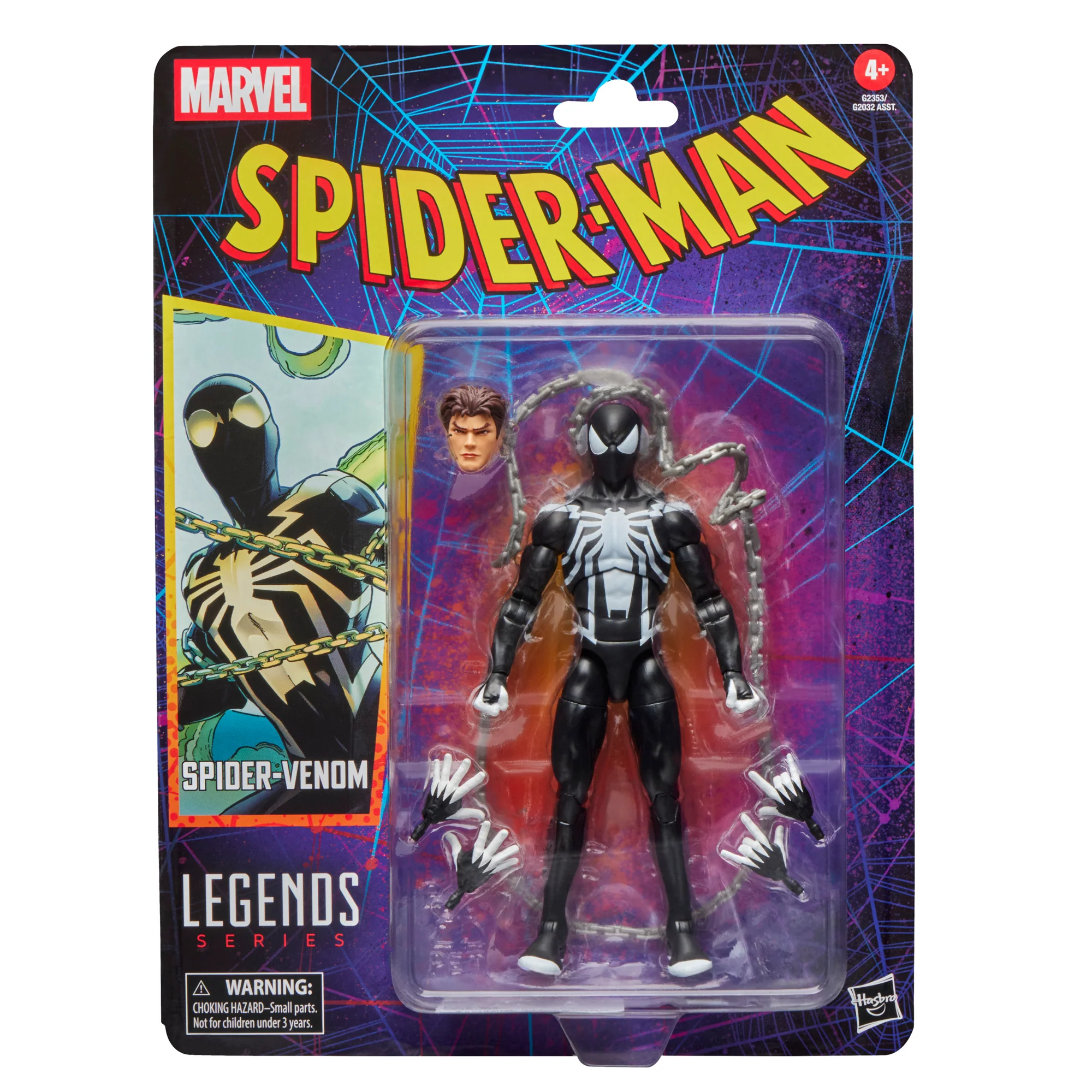 Marvel Legends Spider-Man Retro Spider-Venom