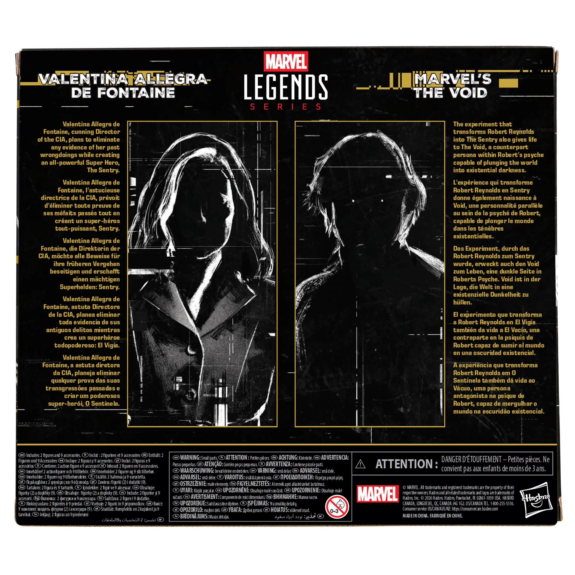 PRE-ORDER Marvel Legends (Thunderbolts) Valentina Allergra De Fontaine & The Void - Image 3