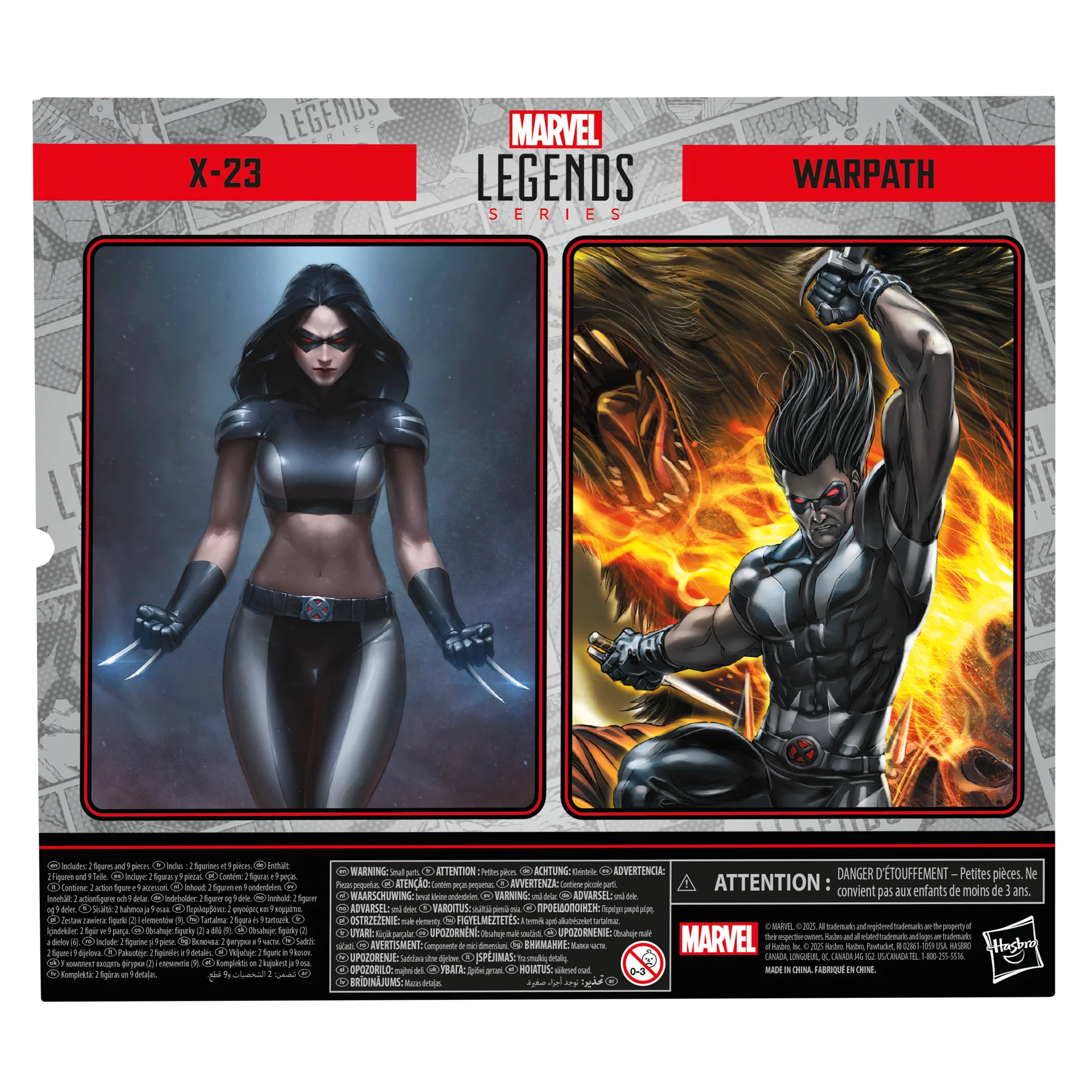 Marvel Legends X-Force X-23 & Warpath - Image 3