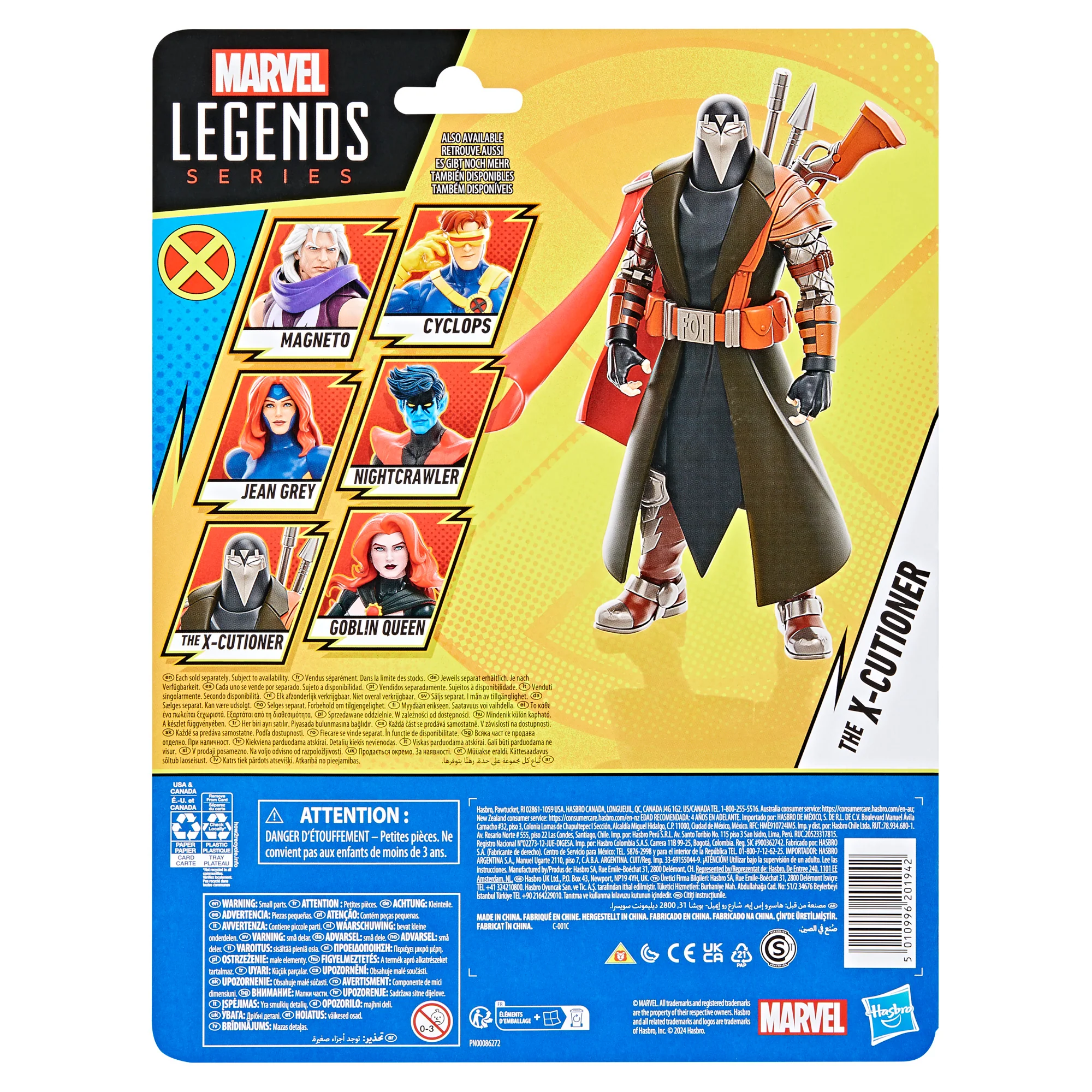 Marvel Legends X-Men 97 Wave 2 X-Cutioner - Image 6
