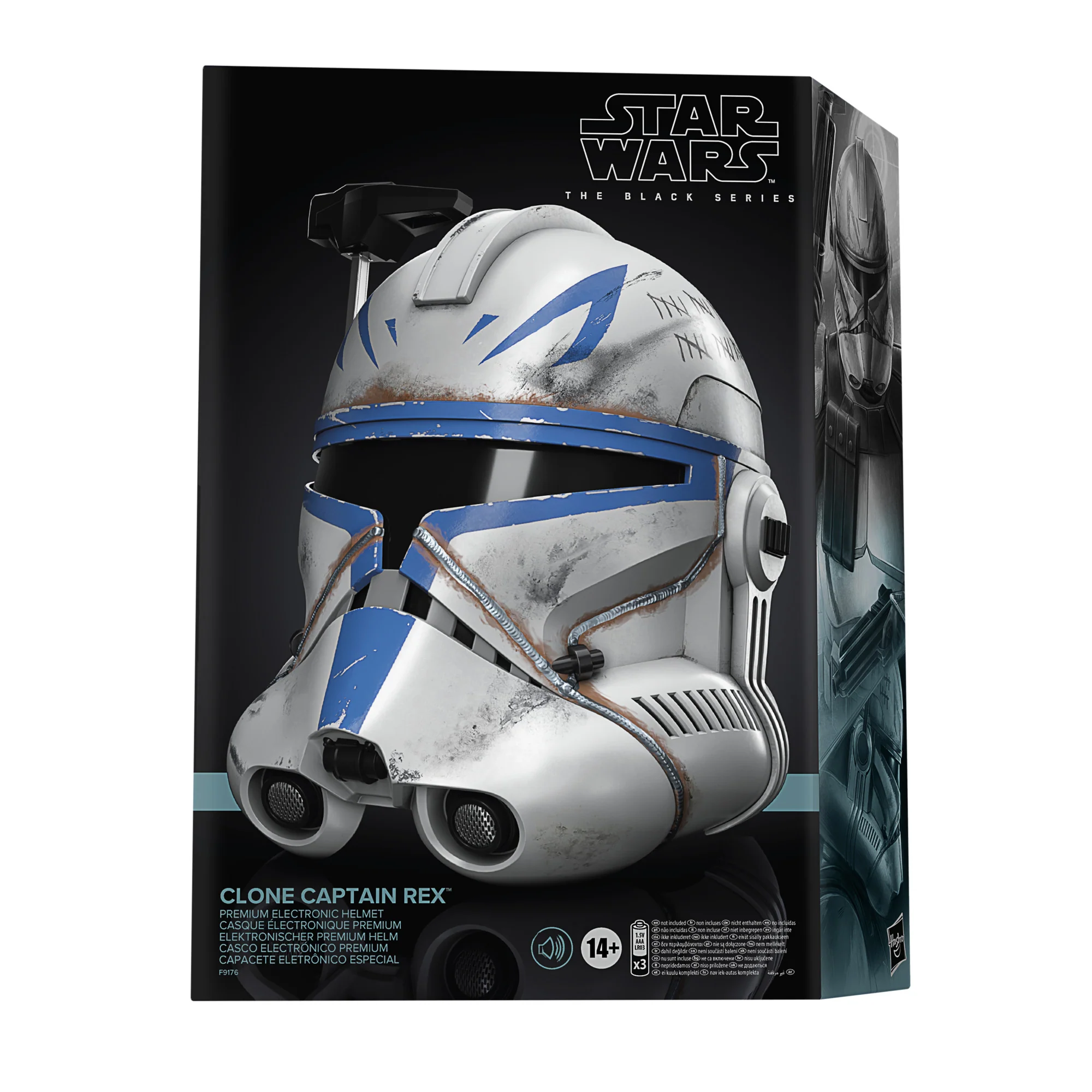 Star Wars Black Series Clone Captain Rex Electronic Helmet - Image 9