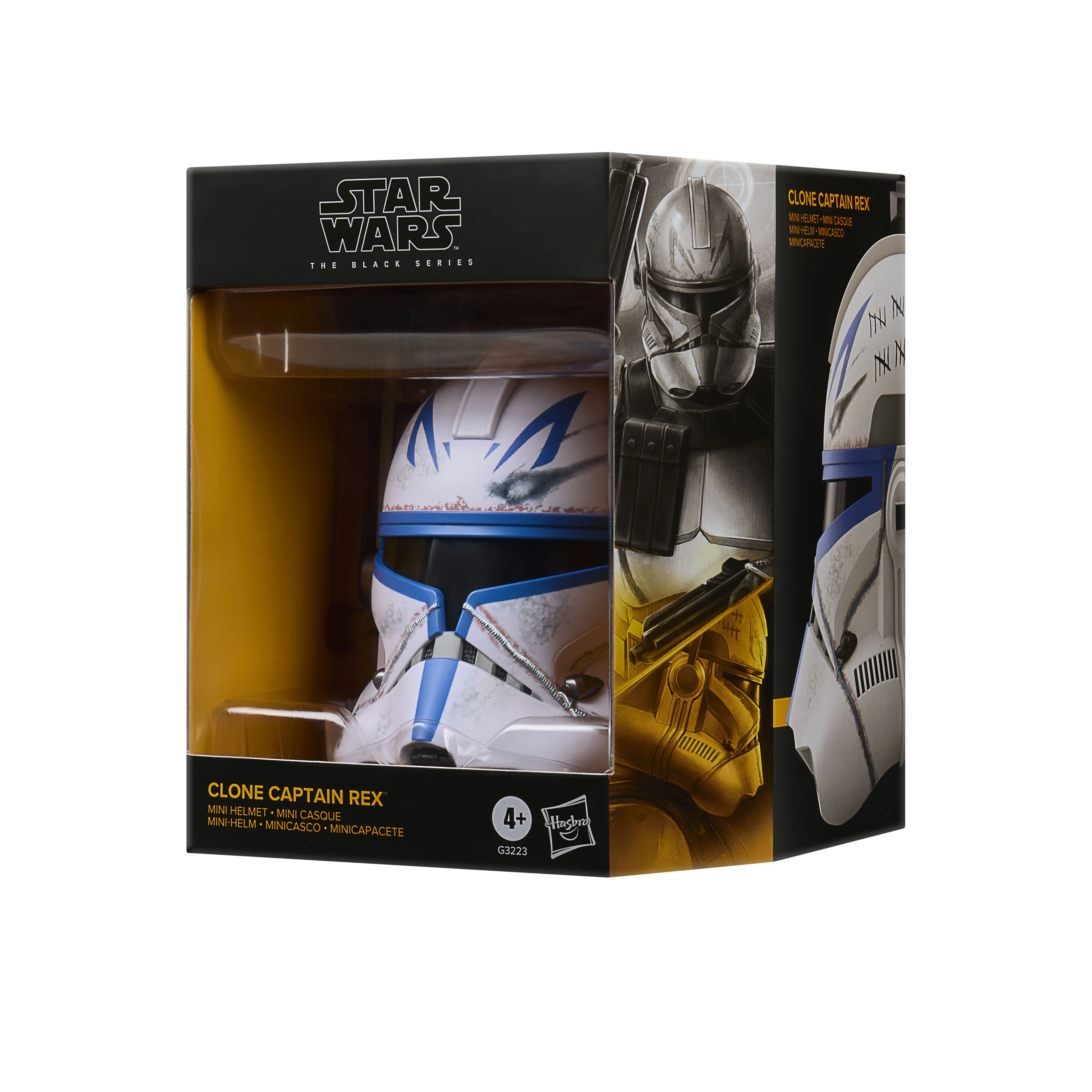 PRE-ORDER Star Wars Black Series Clone Captain Rex Mini Helmet - Image 4