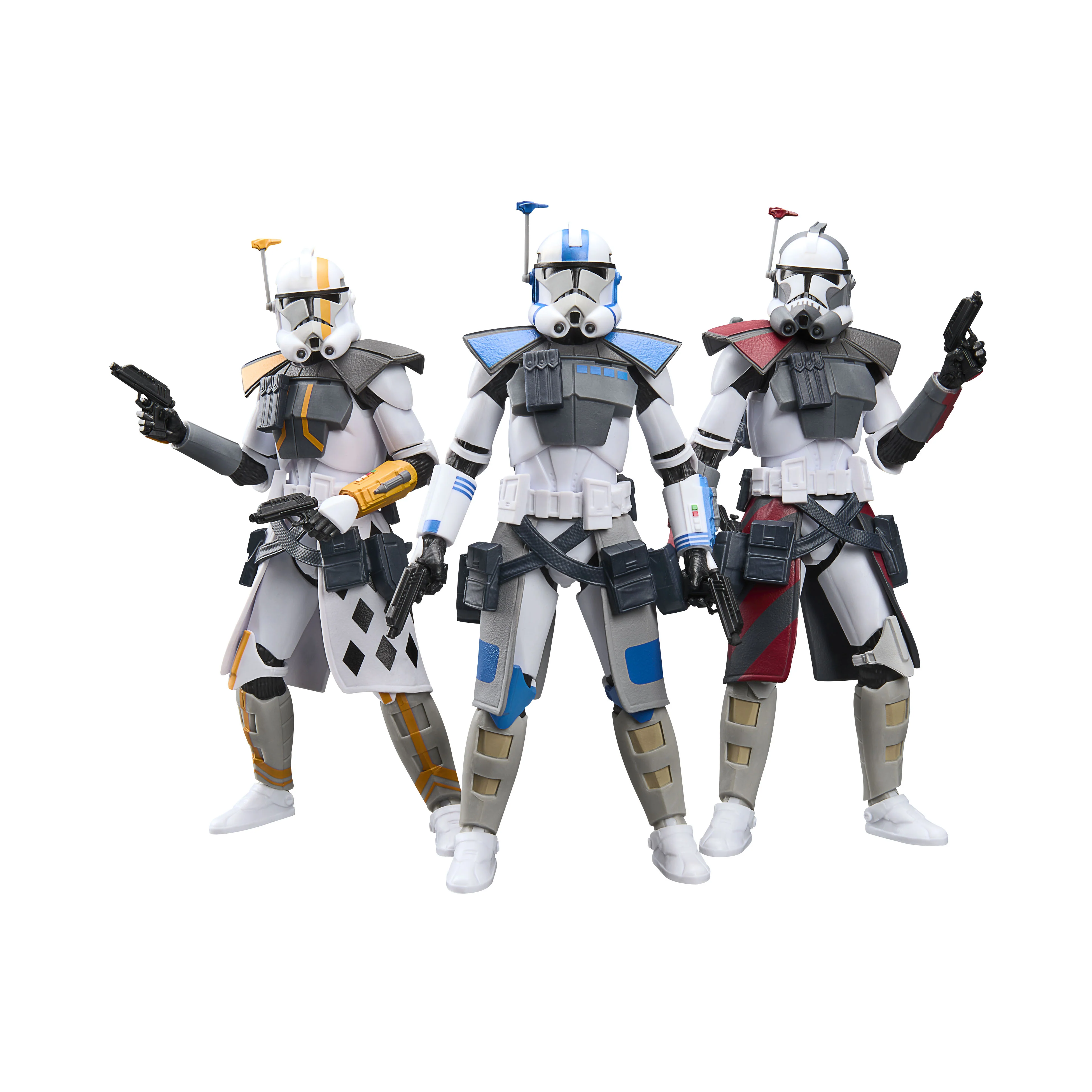 PRE-ORDER Star Wars Black Series (Clone Wars) ARC Trooper Commander Battle Pack - Colt, Havoc & Blitz - Image 4