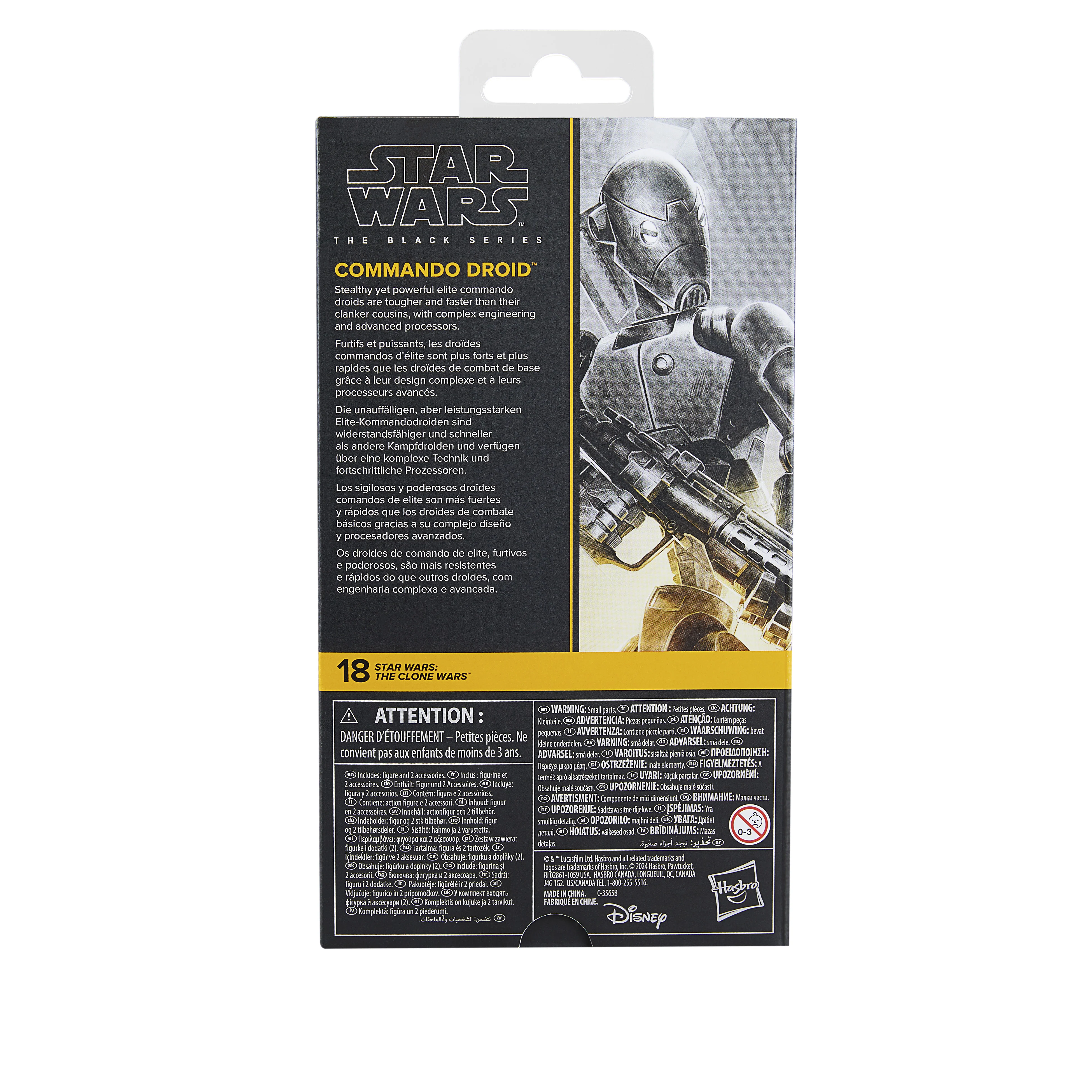 Star Wars Black Series (Clone Wars) Commando Droid - Image 8