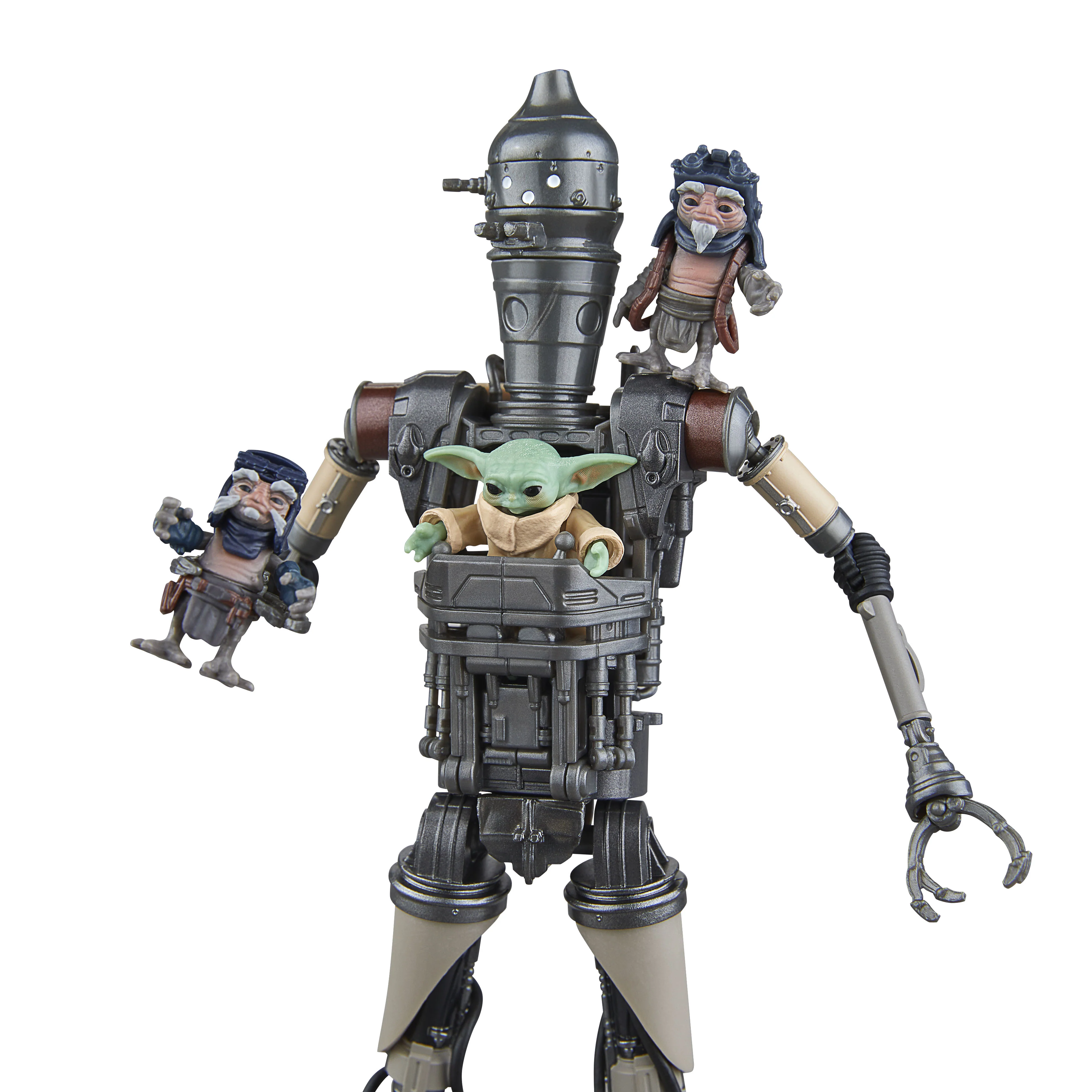 Star Wars Black Series Deluxe (The Mandalorian) IG-12 & Grogu - Image 6