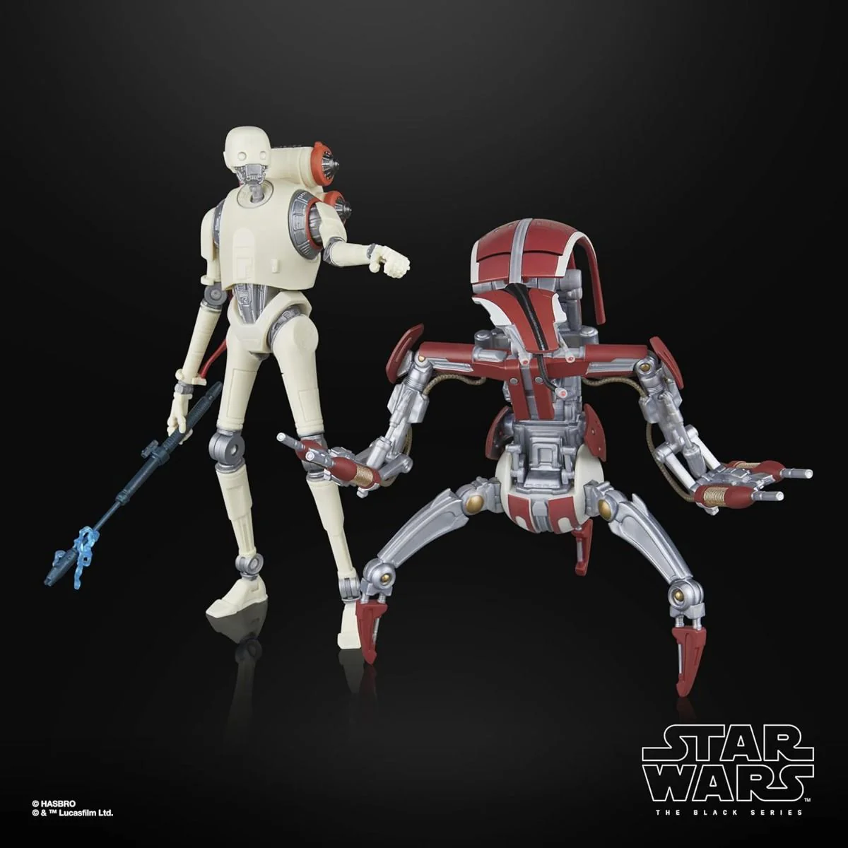 Star Wars Black Series (Jedi Survivor) KX Security Droid Enforcer & Droideka - Image 2