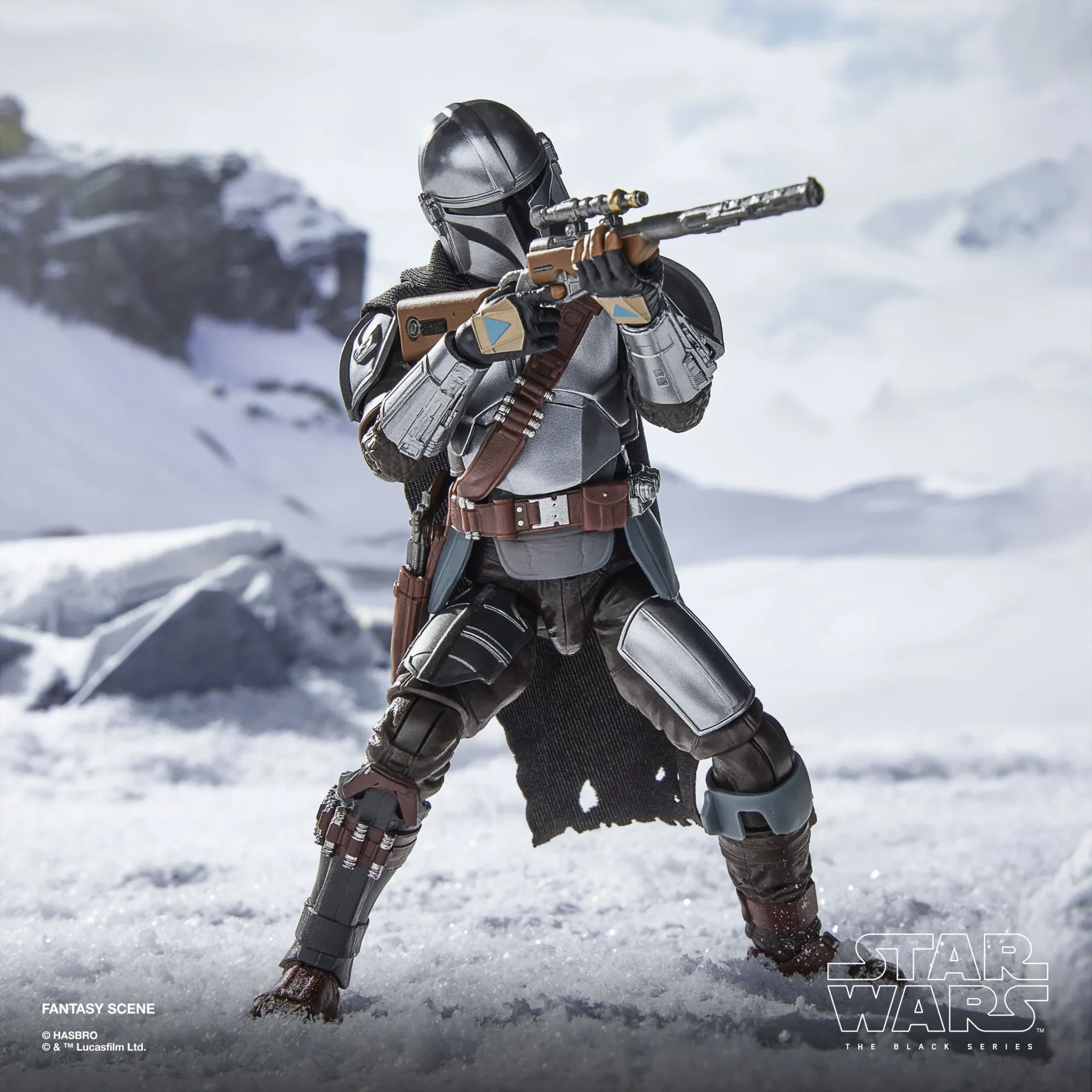 Star Wars Black Series (The Mandalorian & Grogu) Deluxe Mandalorian & Grogu - Image 3
