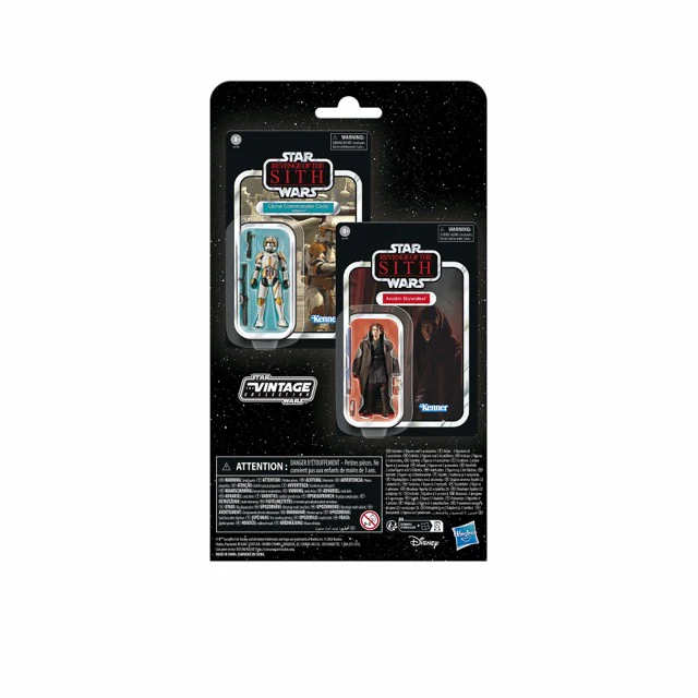 PRE-ORDER Star Wars Vintage Collection (Revenge of the Sith) Anakin Skywalker & Clone Commander Cody (Utapau) - Image 2