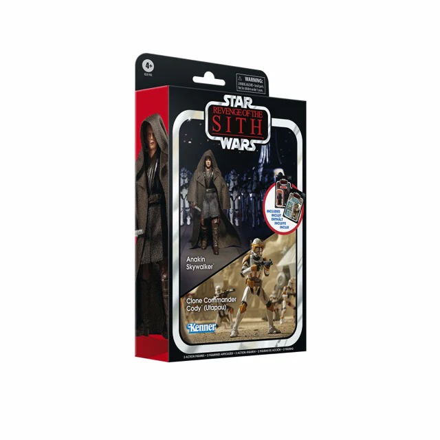PRE-ORDER Star Wars Vintage Collection (Revenge of the Sith) Anakin Skywalker & Clone Commander Cody (Utapau) - Image 8