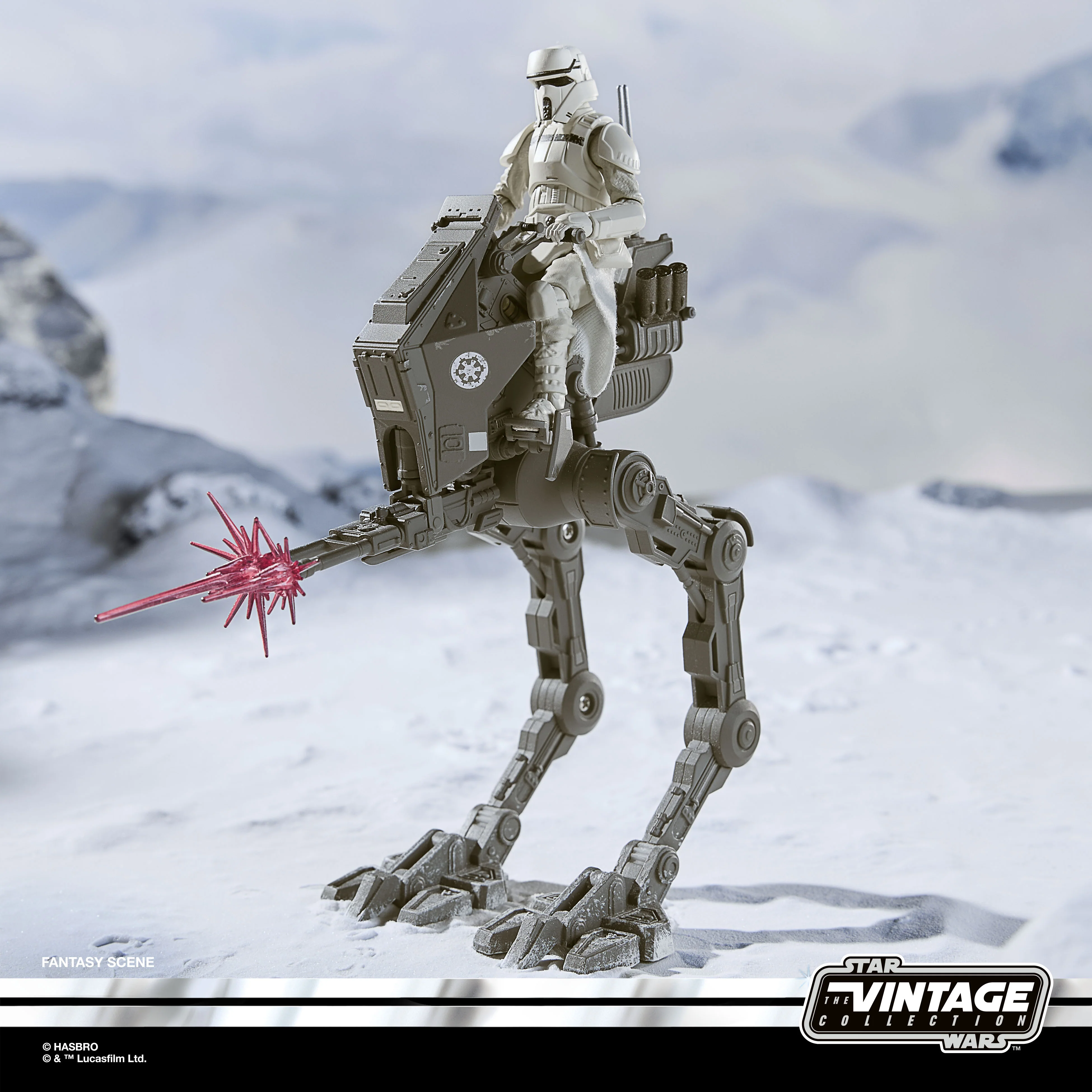 Star Wars Vintage Collection (The Mandalorian & Grogu) Imperial Remnant AT-RT & AT-RT Driver - Image 2