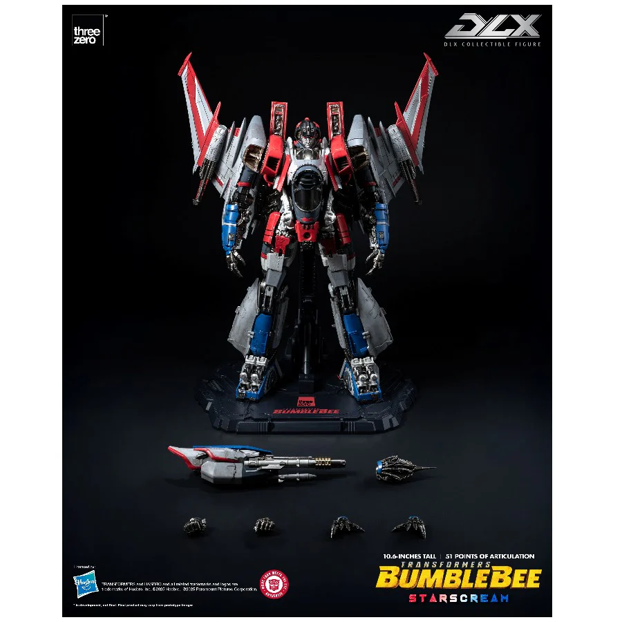 THREEZERO Transformers DLX (Bumblebee Movie) Starscream