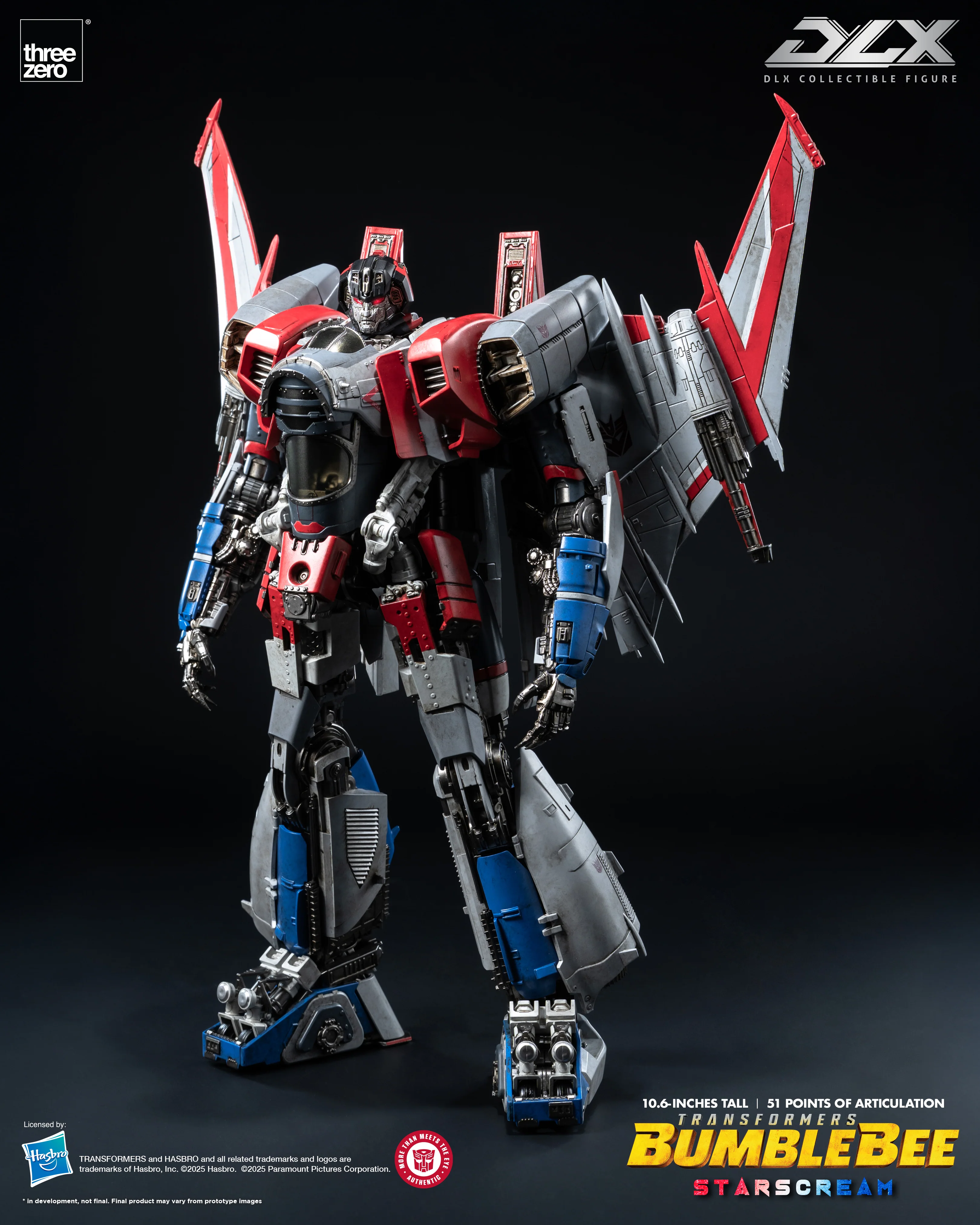 THREEZERO Transformers DLX (Bumblebee Movie) Starscream - Image 2