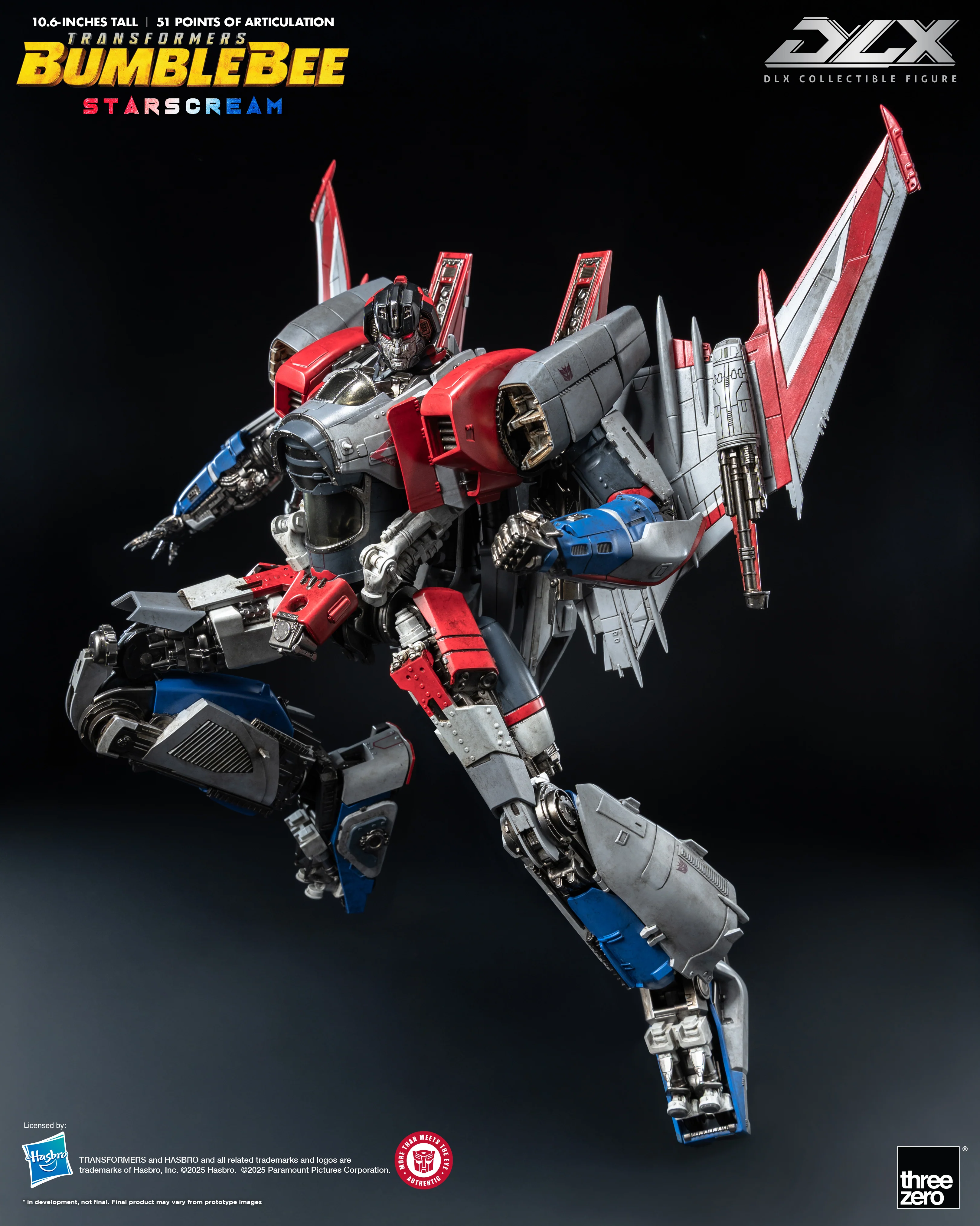 THREEZERO Transformers DLX (Bumblebee Movie) Starscream - Image 4