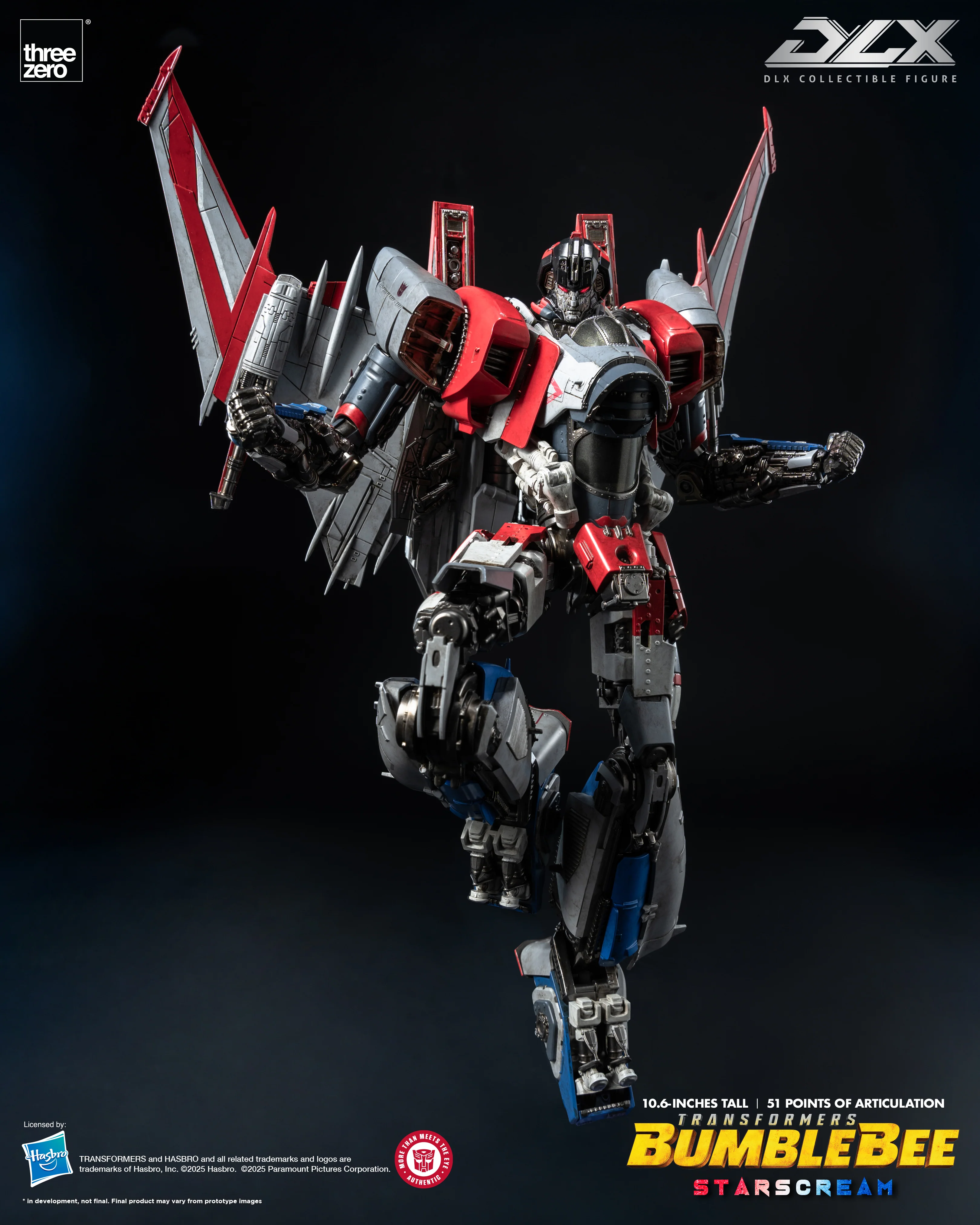 THREEZERO Transformers DLX (Bumblebee Movie) Starscream - Image 5