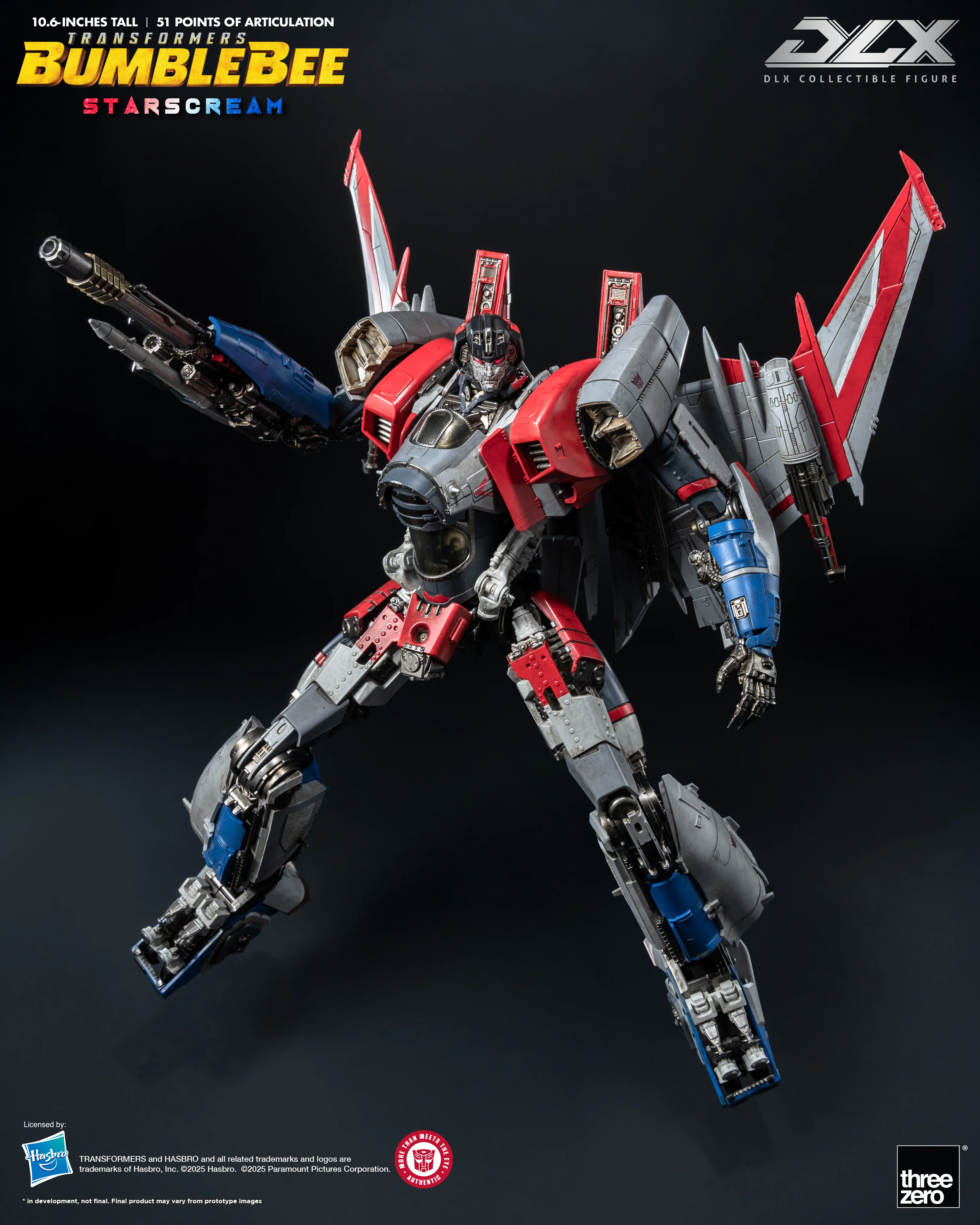 THREEZERO Transformers DLX (Bumblebee Movie) Starscream - Image 6