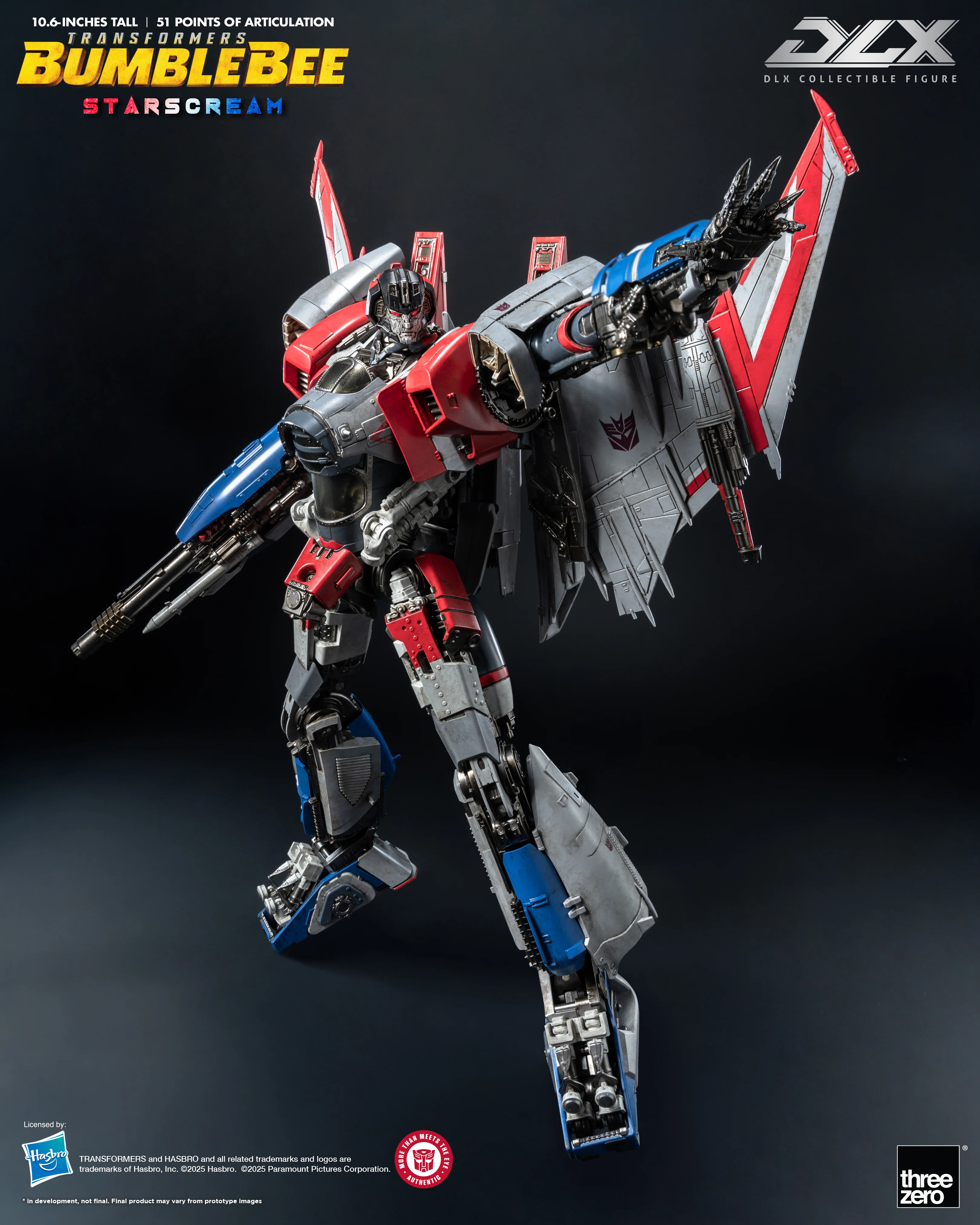 THREEZERO Transformers DLX (Bumblebee Movie) Starscream - Image 8