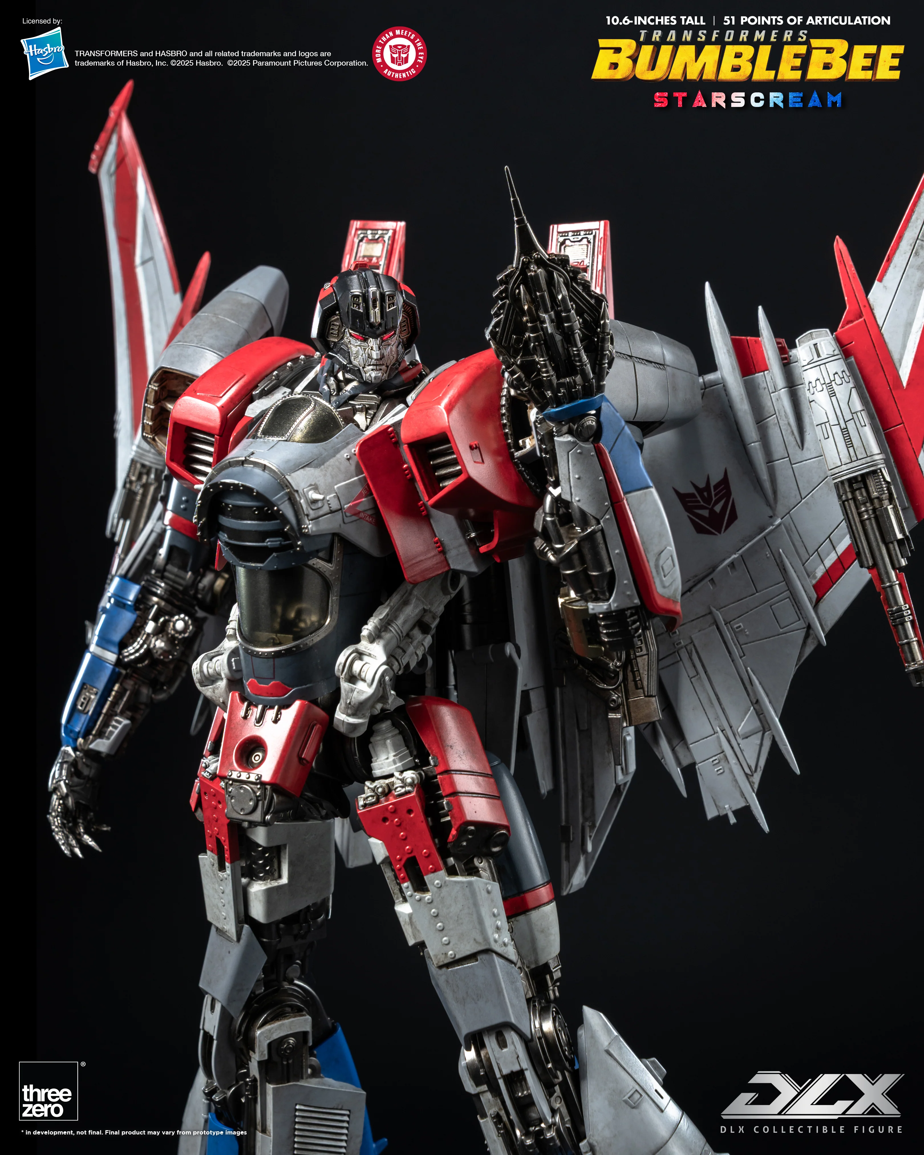 THREEZERO Transformers DLX (Bumblebee Movie) Starscream - Image 9