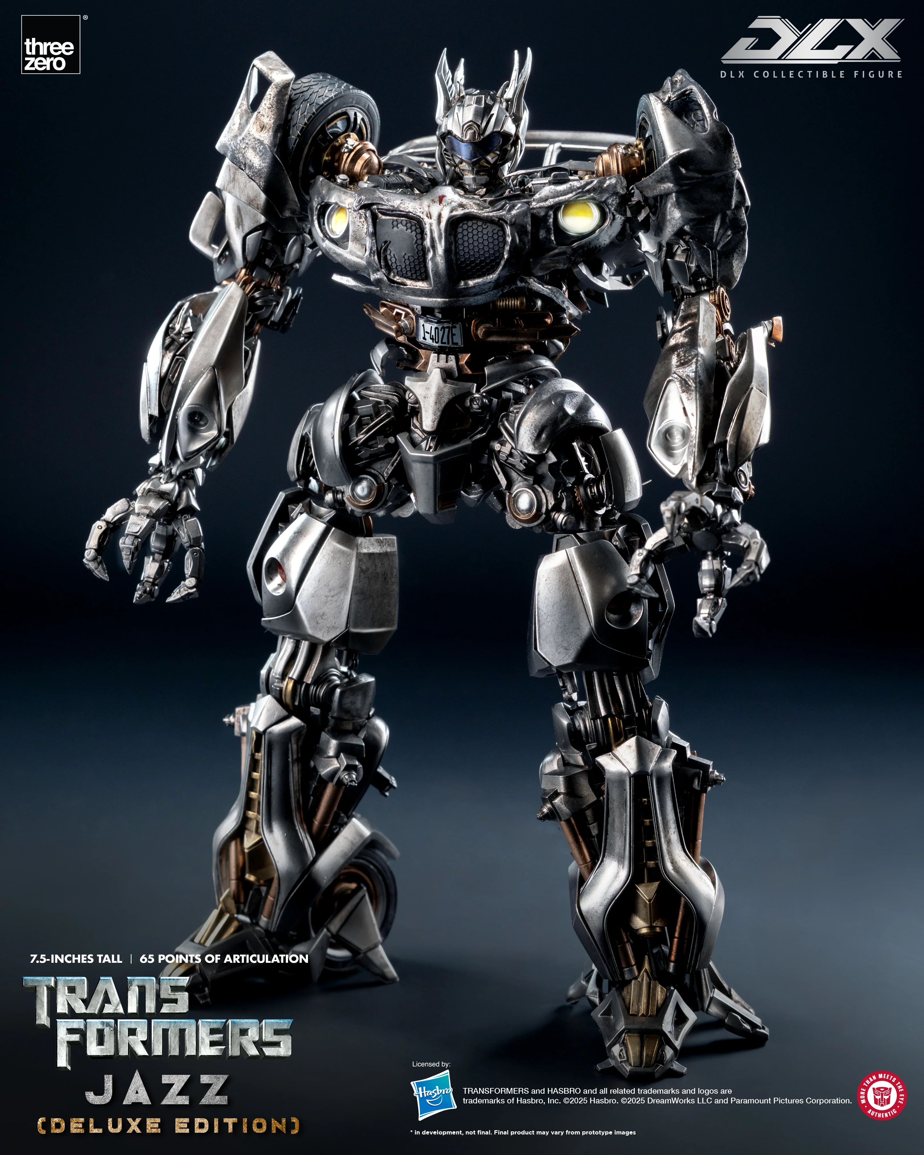 PRE-ORDER THREEZERO Transformers DLX Movie Jazz (DELUXE EDITION) - Image 2