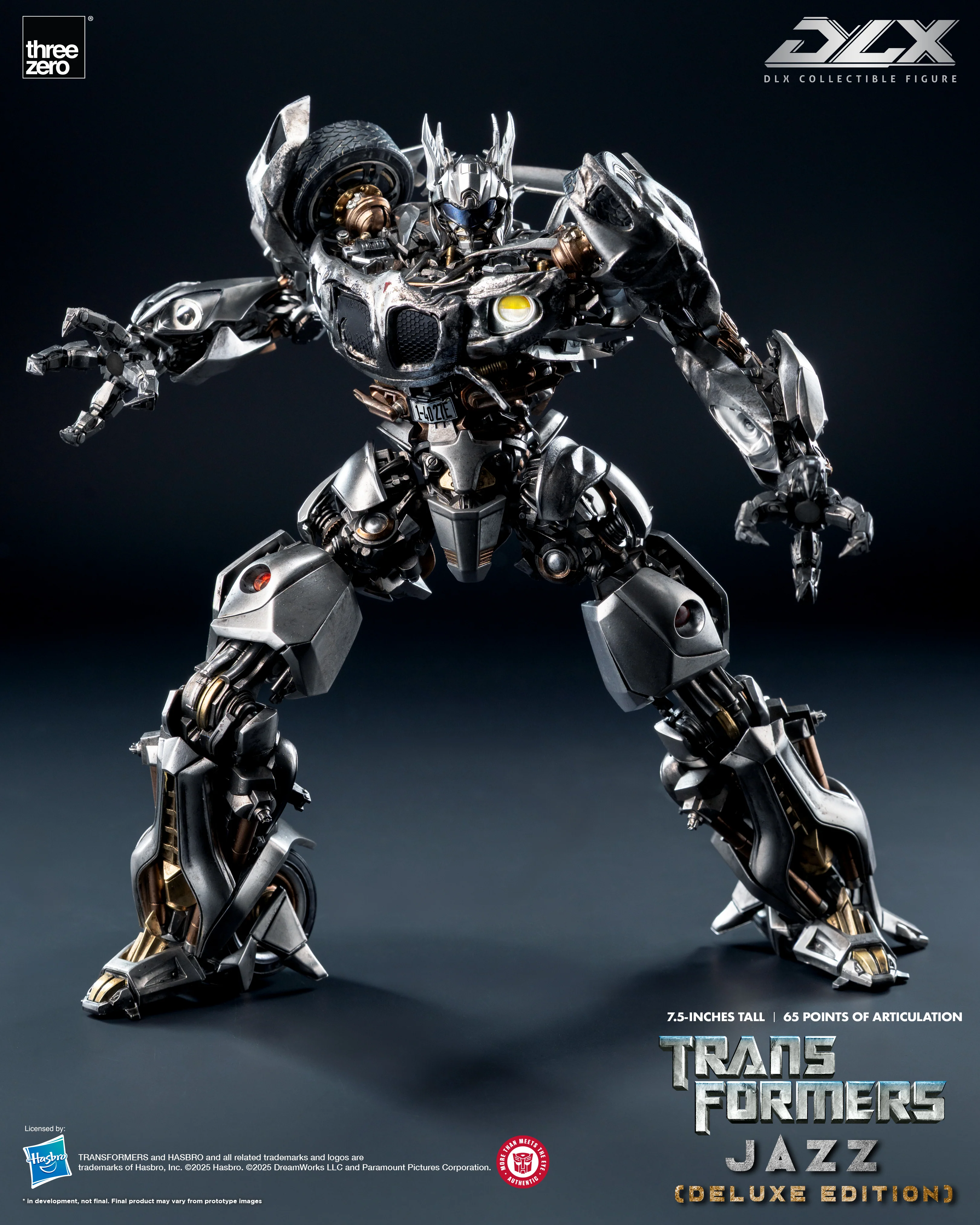 PRE-ORDER THREEZERO Transformers DLX Movie Jazz (DELUXE EDITION) - Image 3