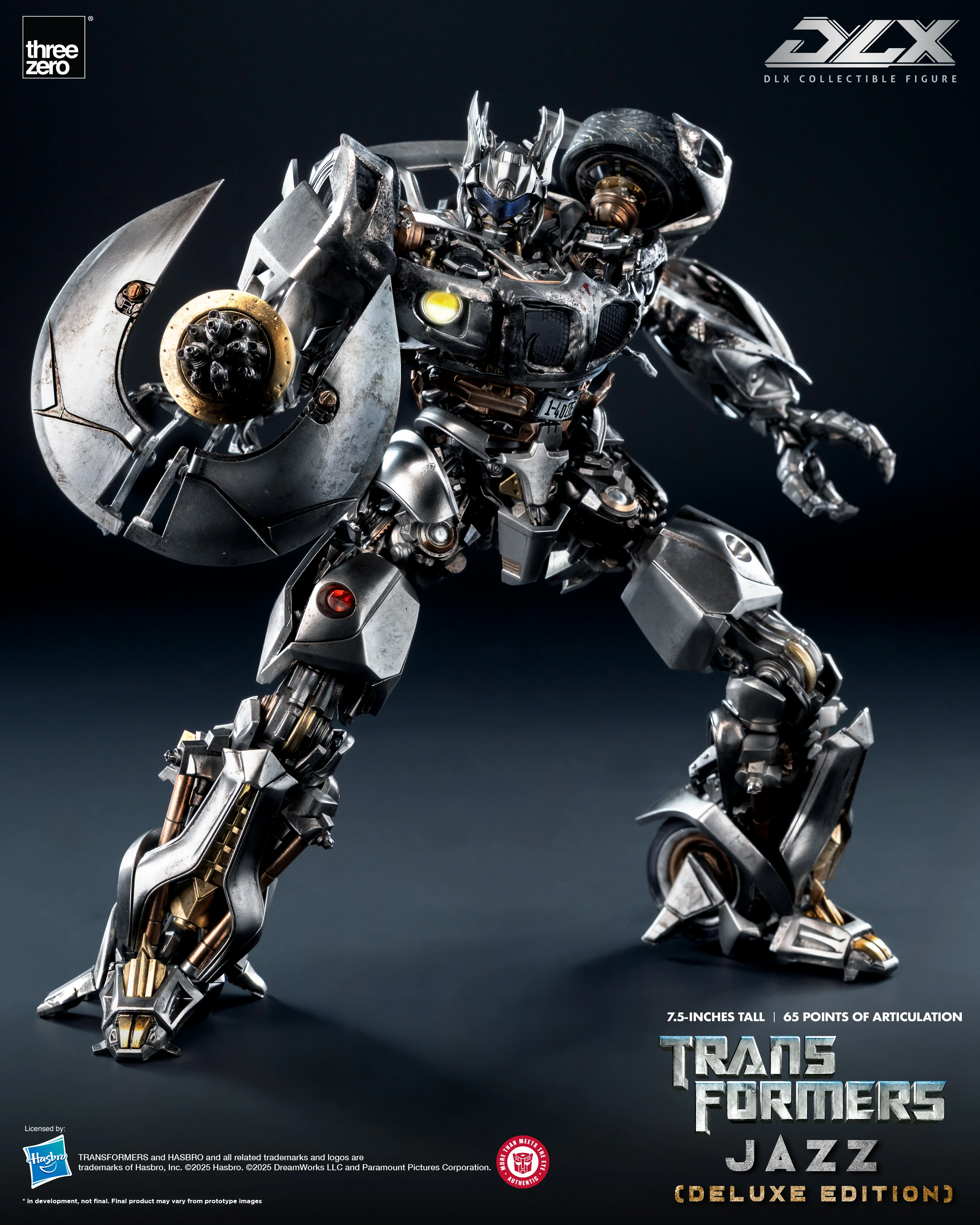 PRE-ORDER THREEZERO Transformers DLX Movie Jazz (DELUXE EDITION) - Image 4