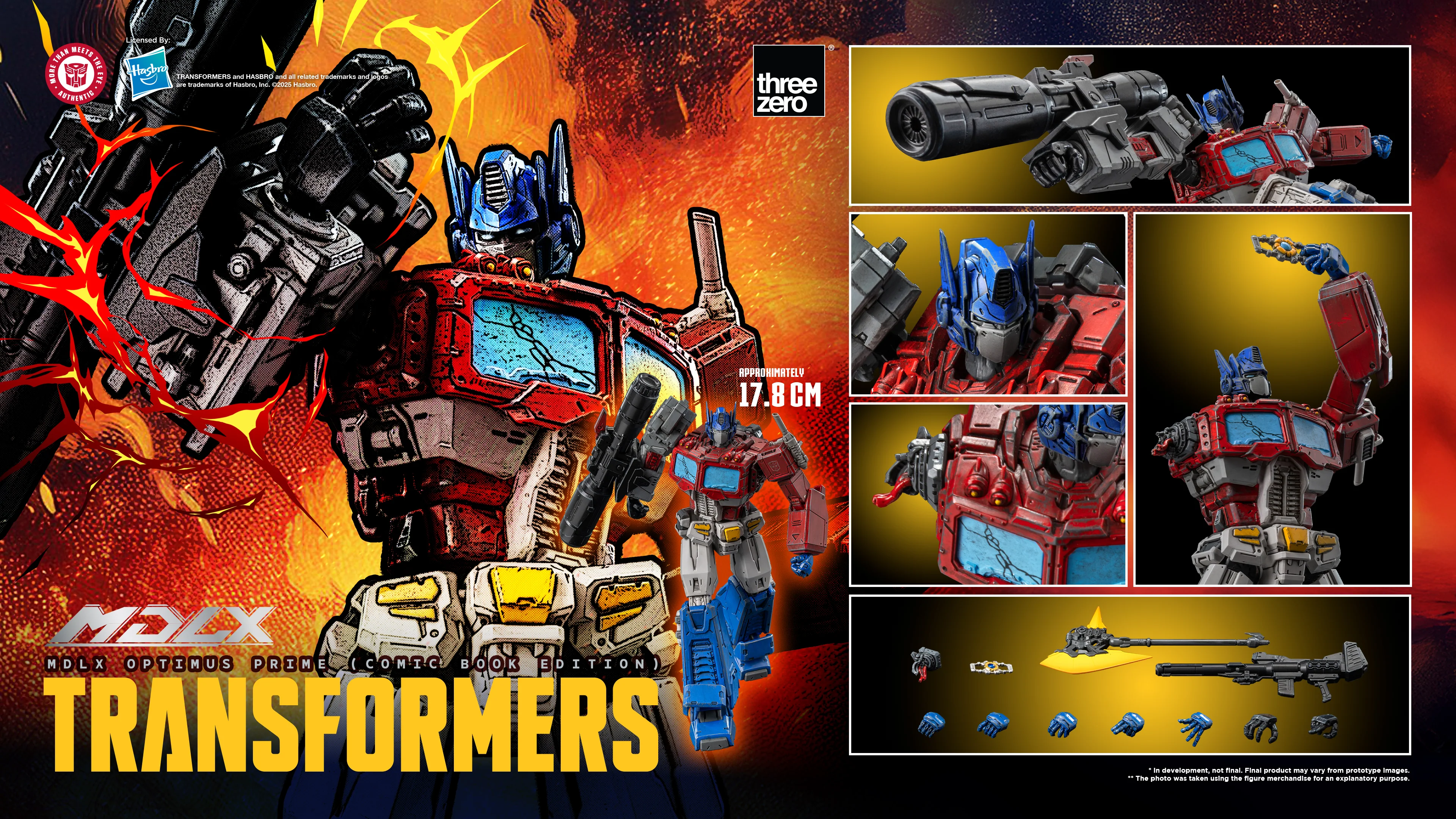 THREEZERO Transformers MDLX (Comic Book Edition) Optimus Prime - Image 16