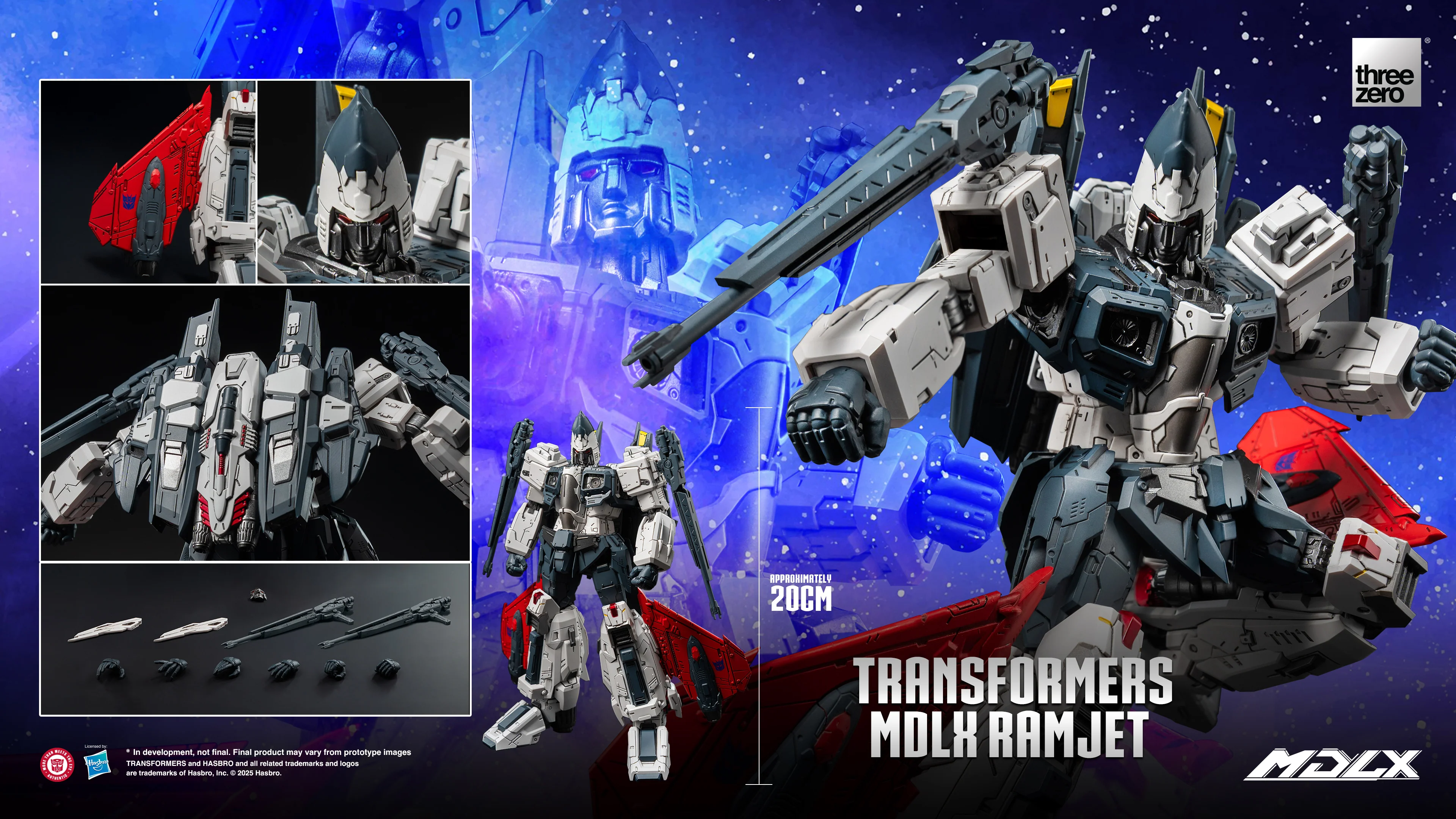 THREEZERO Transformers MDLX (G1 Inspired) Ramjet - Image 13