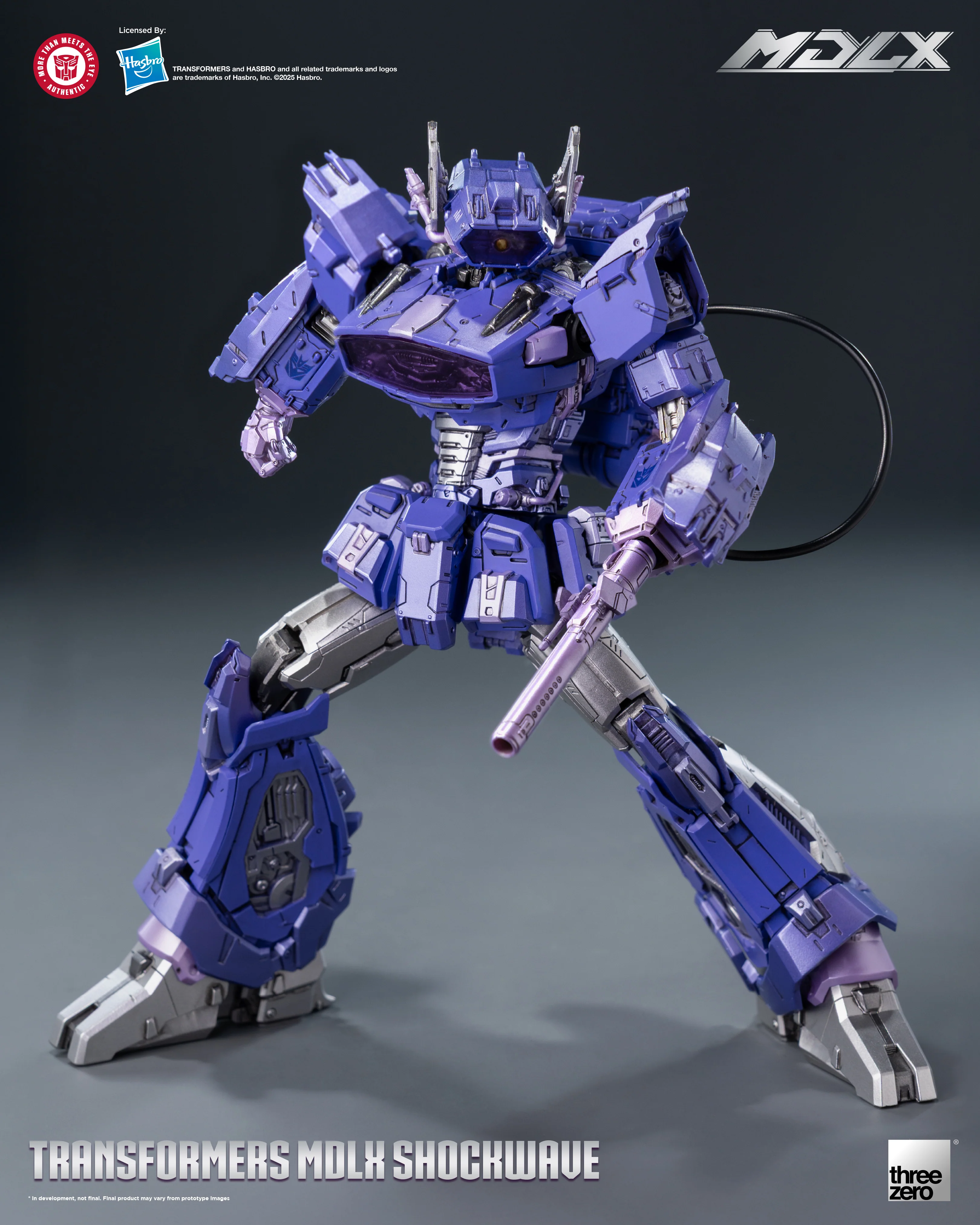 PRE-ORDER THREEZERO Transformers MDLX (G1 Inspired) Shockwave - Image 5