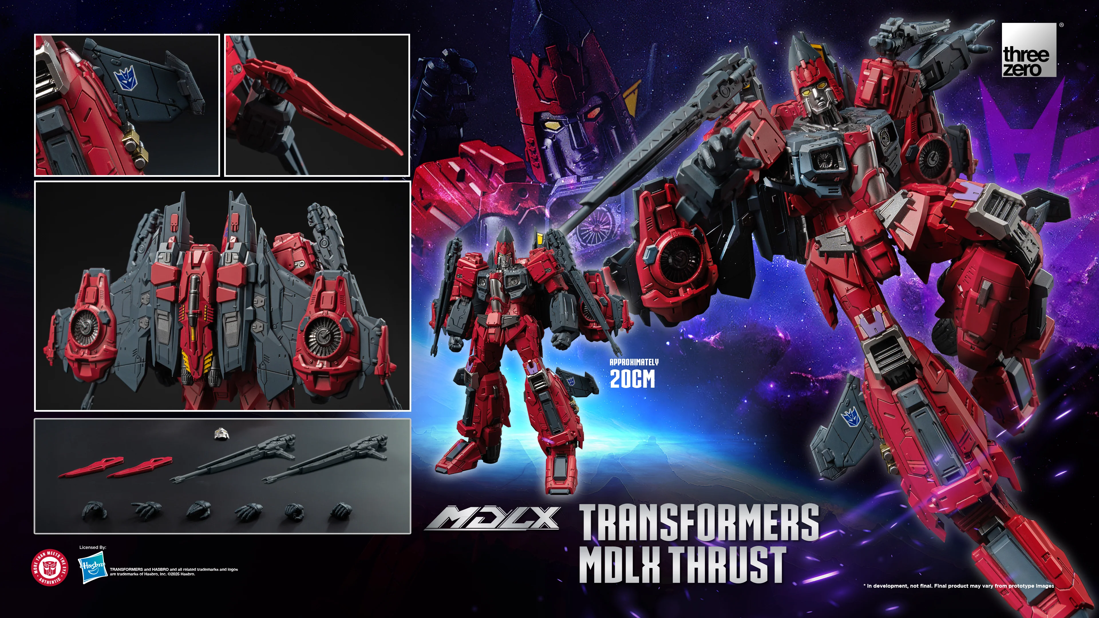 THREEZERO Transformers MDLX (G1 Inspired) Thrust - Image 13