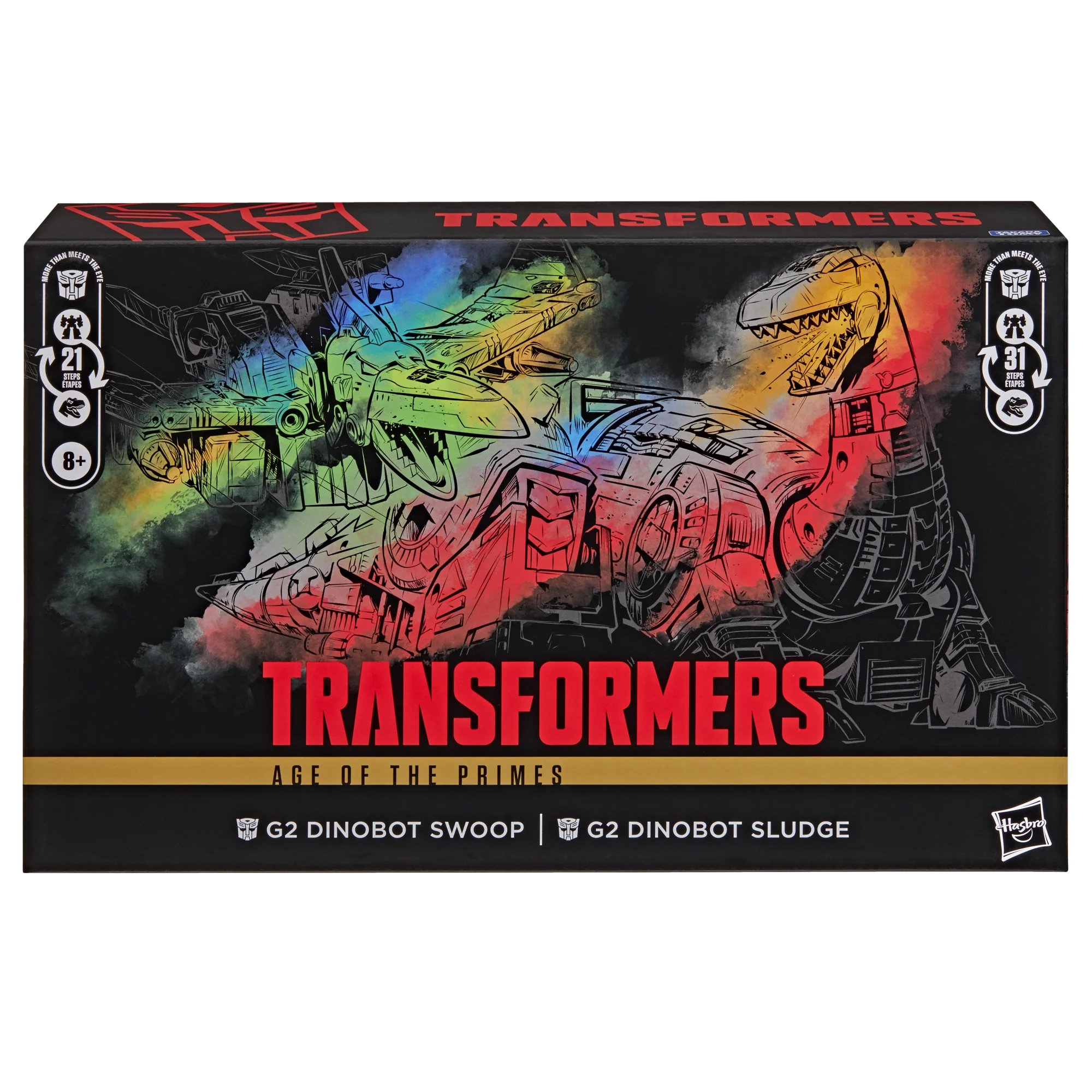 Transformers Age of the Primes G2 Dinobots Swoop & Sludge