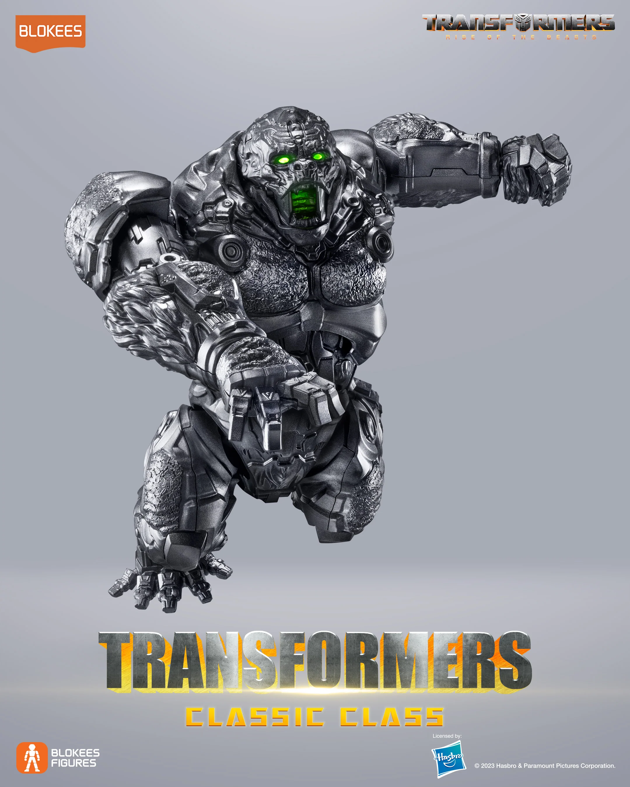 Transformers Blokees Classic Class Rise of the Beasts 13cm Optimus Primal Beast Mode - Image 2