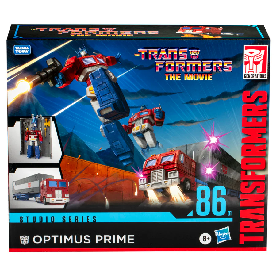 Transformers Studio Series (86 Movie) Commander Optimus Prime MAXIMUM 1 PER CUSTOMER
