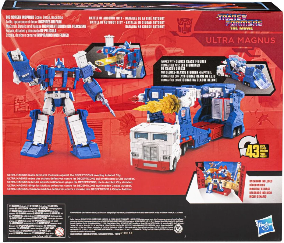 Transformers Studio Series (86 Movie) Commander Ultra Magnus - Image 4