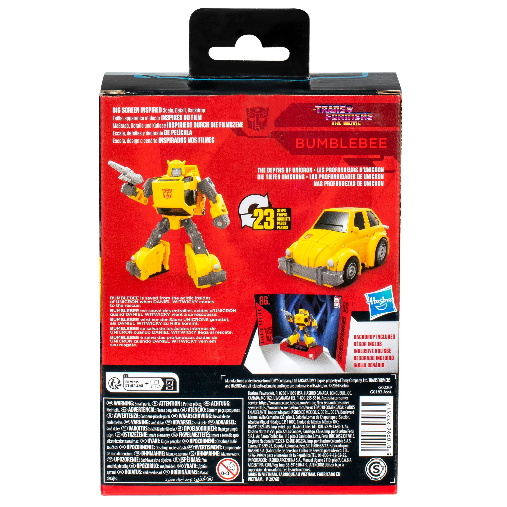 Transformers Studio Series 86 Movie Deluxe Bumblebee - Image 3