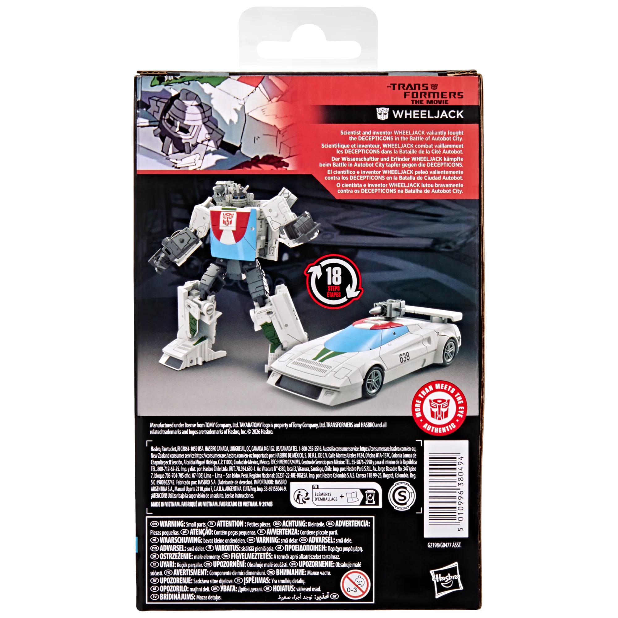 Transformers Studio Series (86 Movie) Deluxe Wheeljack - Image 3
