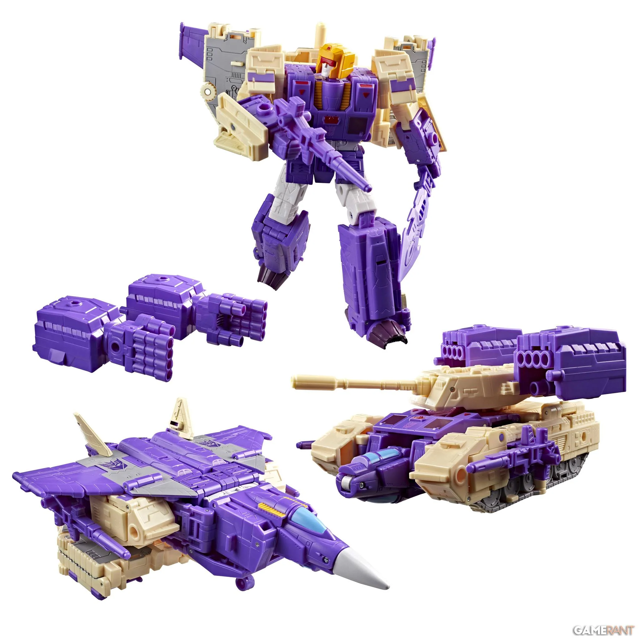 PRE-ORDER Transformers Studio Series (86 Movie) Leader Blitzwing - Image 2