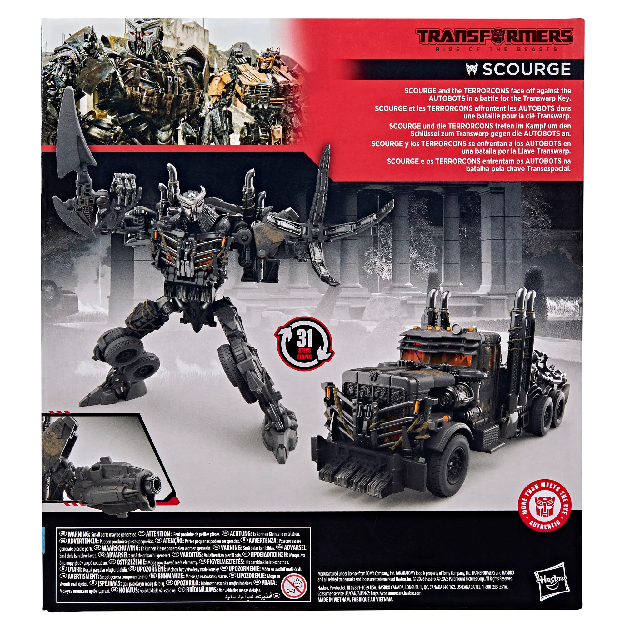 PRE-ORDER Transformers Studio Series (Rise of the Beasts) Leader Scourge - Image 3