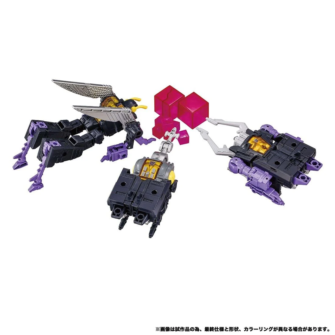 PRE-ORDER Transformers TakaraTomy Dramatic Capture Decepticons Part 2 - Image 2