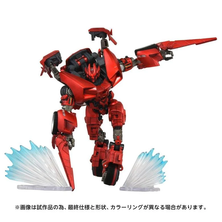 PRE-ORDER Transformers TakaraTomy Masterpiece Movie Next MPMN-02 Sideswipe G1 Red - Image 2