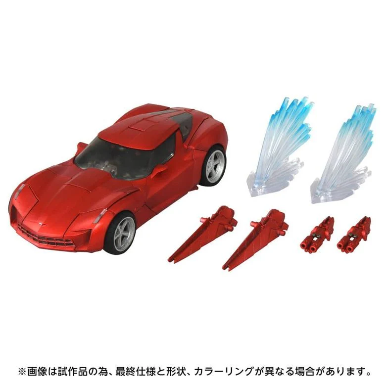 PRE-ORDER Transformers TakaraTomy Masterpiece Movie Next MPMN-02 Sideswipe G1 Red - Image 4